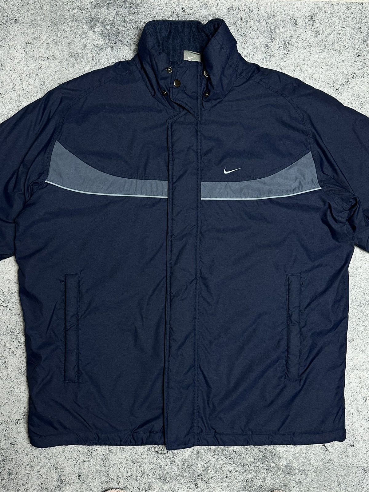 Vintage Vintage Nike Swoosh Winter Puffer Jacket Size US M / EU 48-50 / 2 - 2 Thumbnail