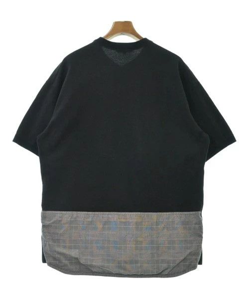 Comme des Garcons Homme T-Shirts Short Sleeve Crewneck Half Button Dark blue Gray Size US L / EU 52-54 / 3 - 2 Thumbnail