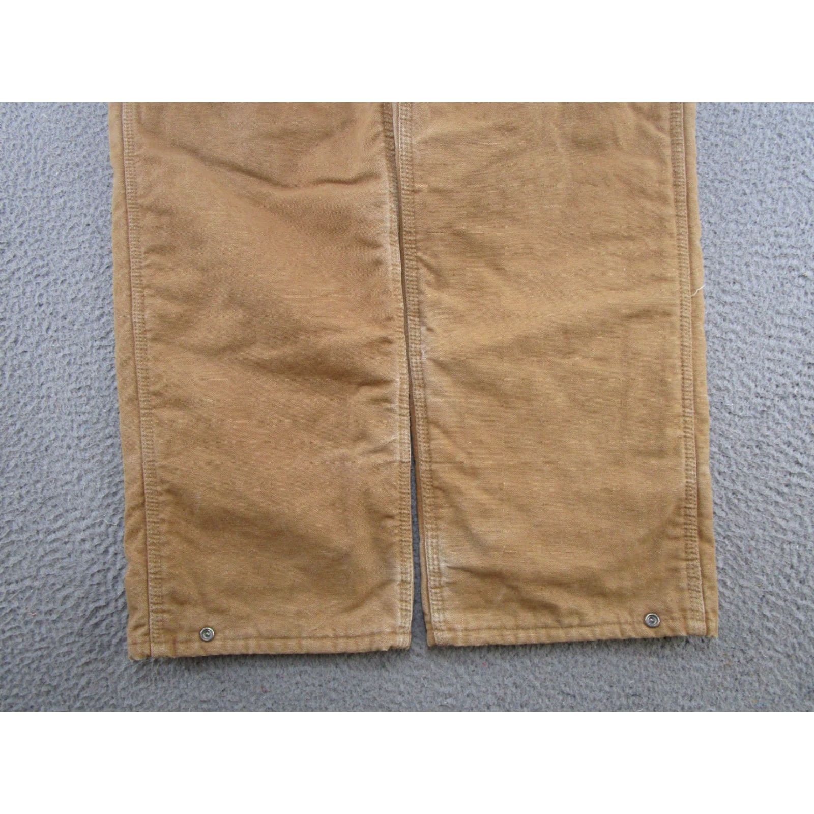 Carhartt VTG Carhartt Quilt Lined 34x32 62WQ Pants Adult Workwear Tan Beige Carhartt Pants Mens Workwear 90s VTG 34x32 Tan Beige 90s Carhartt Pants Mens Size US 34 / EU 50 - 2 Thumbnail