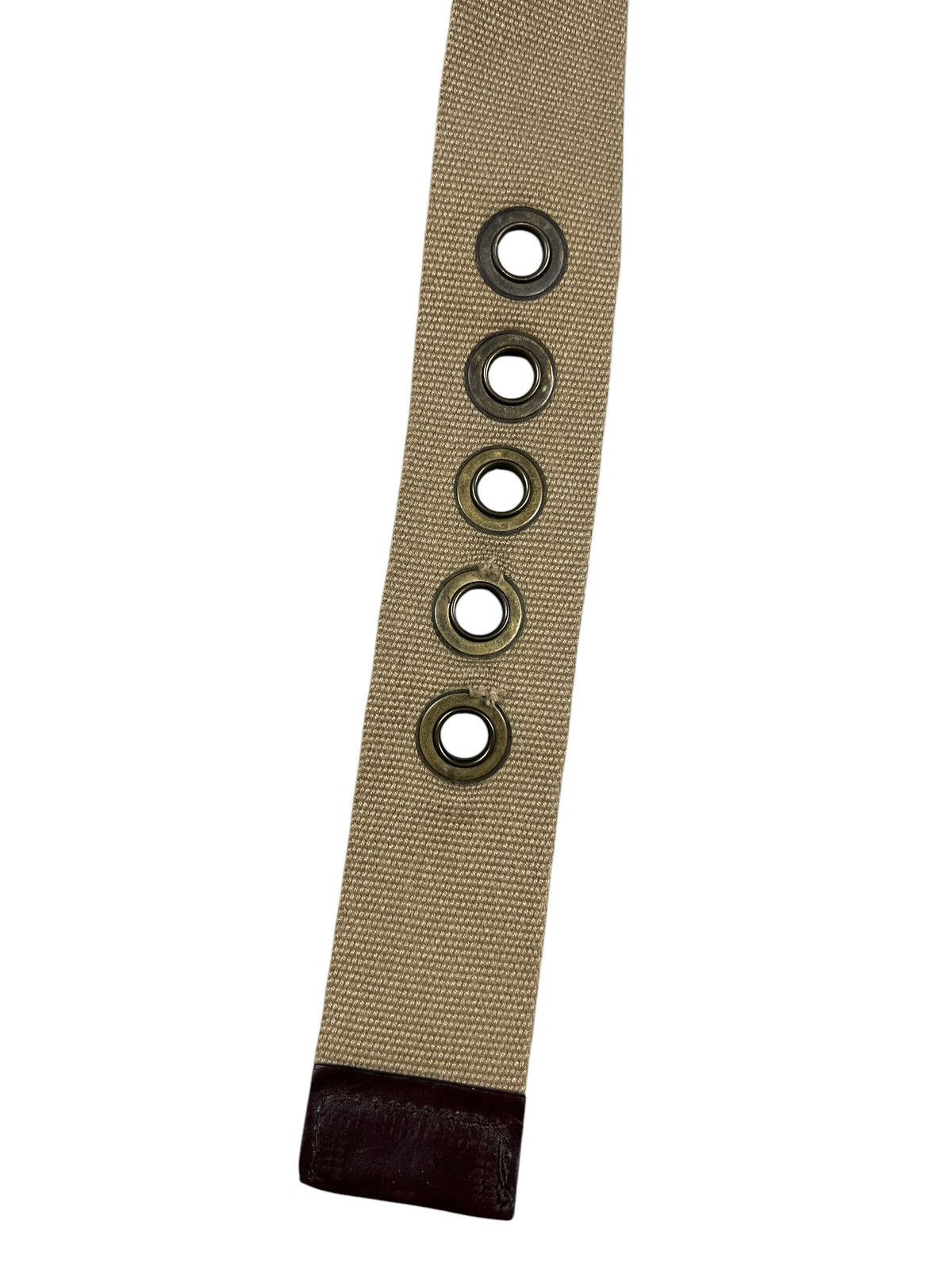 Diesel × Diesel Black Gold 2000s Diesel Military Belt Size 30 - 3 Thumbnail