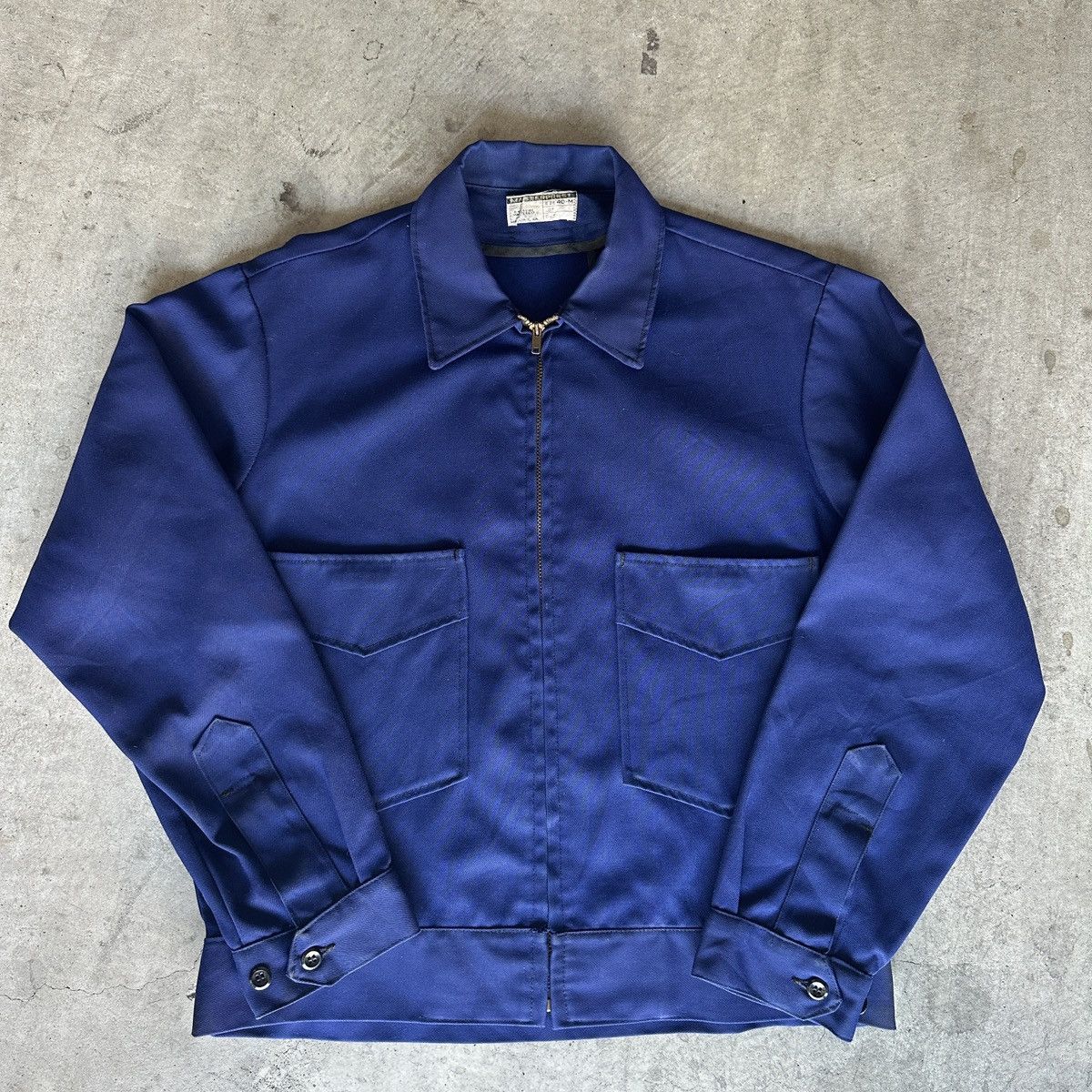 Vintage Vintage Blue Work Jacket Size US M / EU 48-50 / 2 - 1 Thumbnail