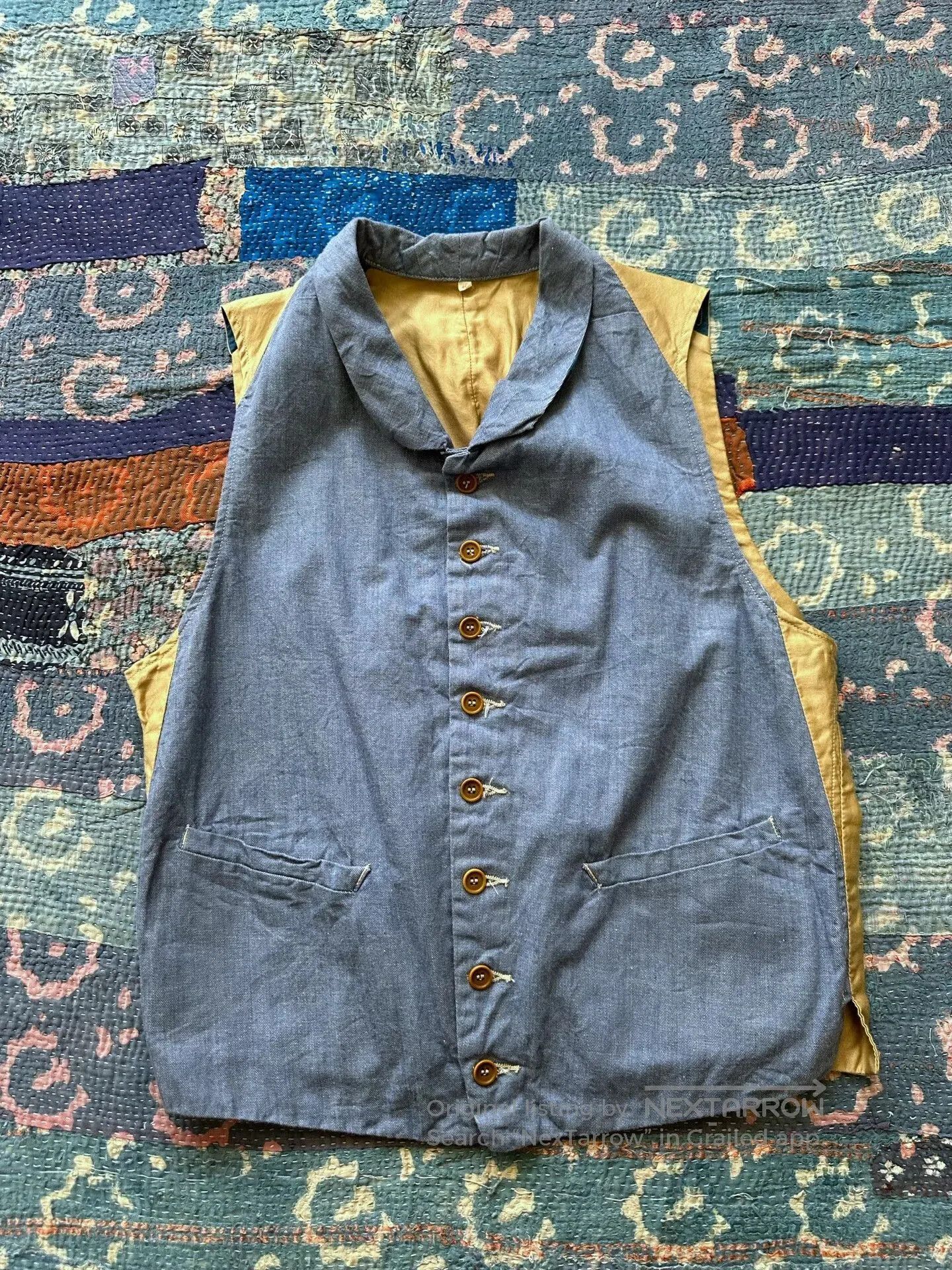 Mister Freedom Mister Freedom French Work Vest. Size US XXS / EU 40 - 1 Thumbnail