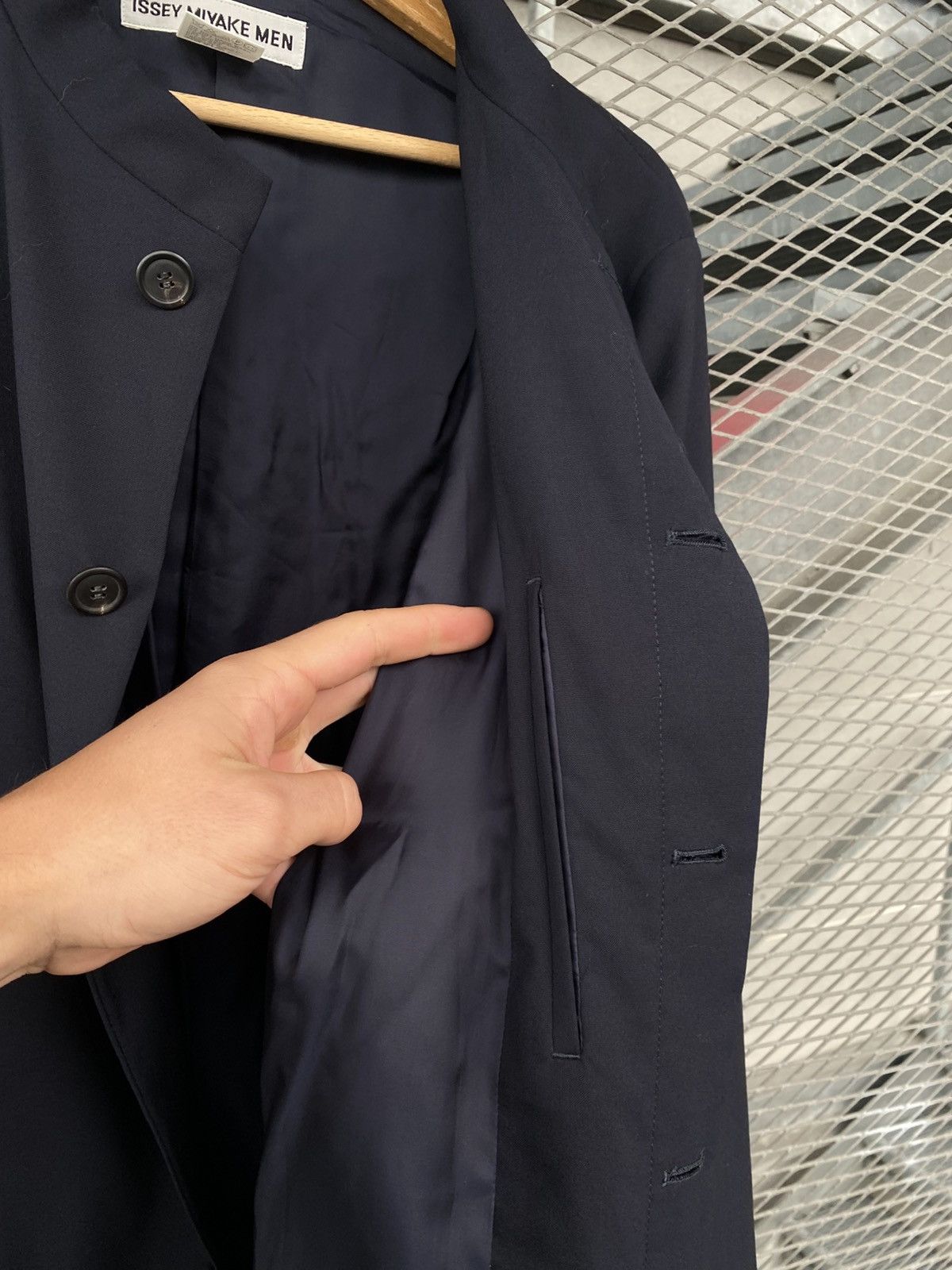 Issey Miyake Issey Miyake Mandarina Colar Blazer Size US L / EU 52-54 / 3 - 10 Thumbnail