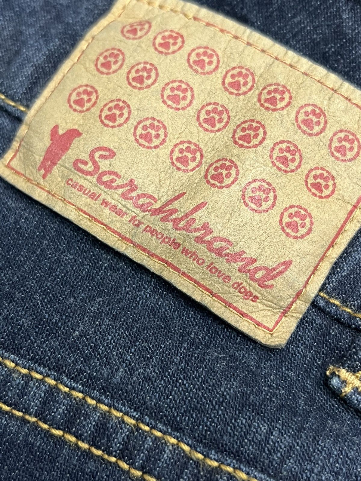 90's FLARE! SARAH NAUGHTY ANGEL Stretch Denim Multipocket