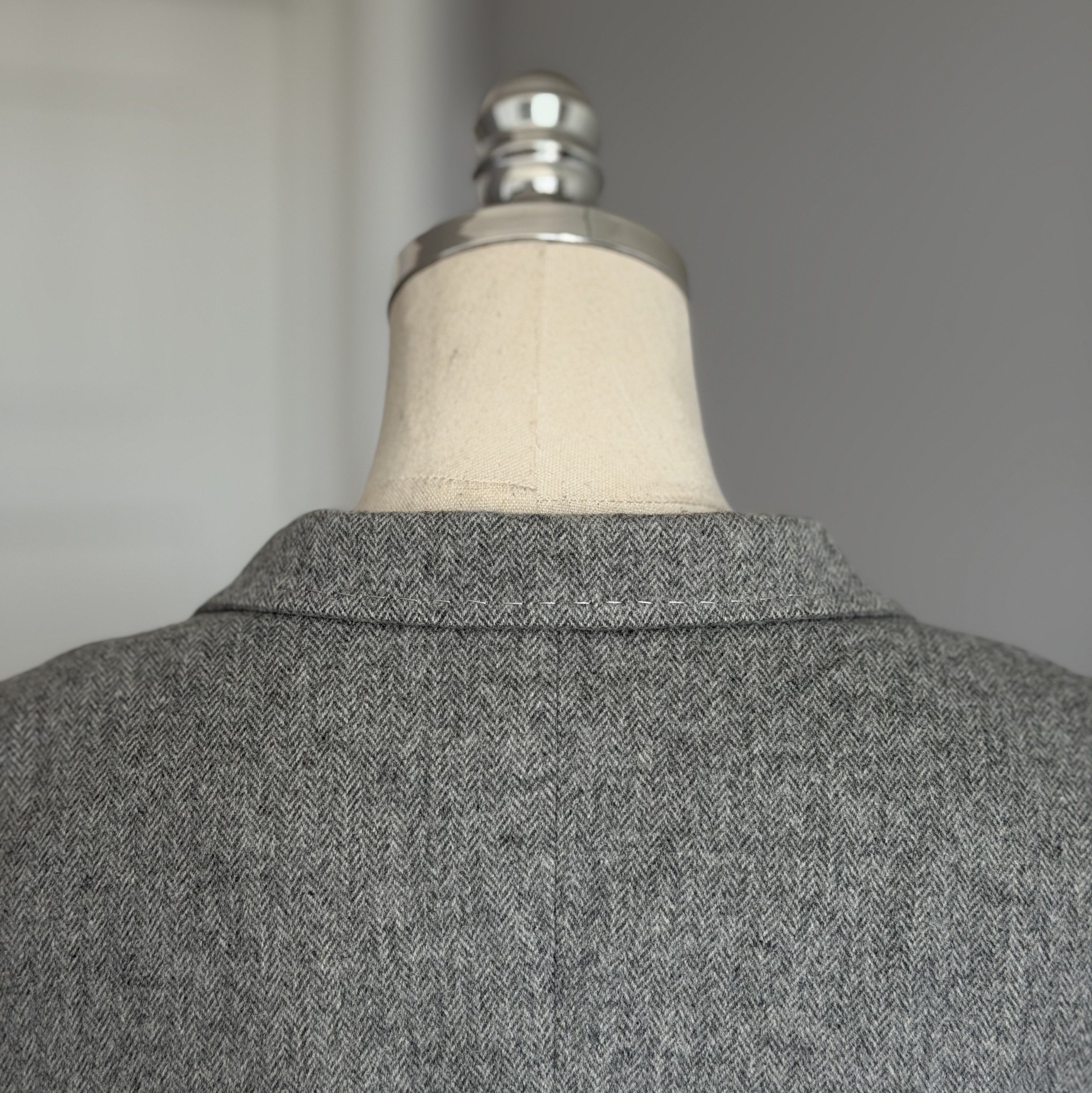 Max Mara MAX MARA Wool Angora Blazer Jacket 3 Button Luxury Brand Size L / US 10 / IT 46 - 25 Thumbnail