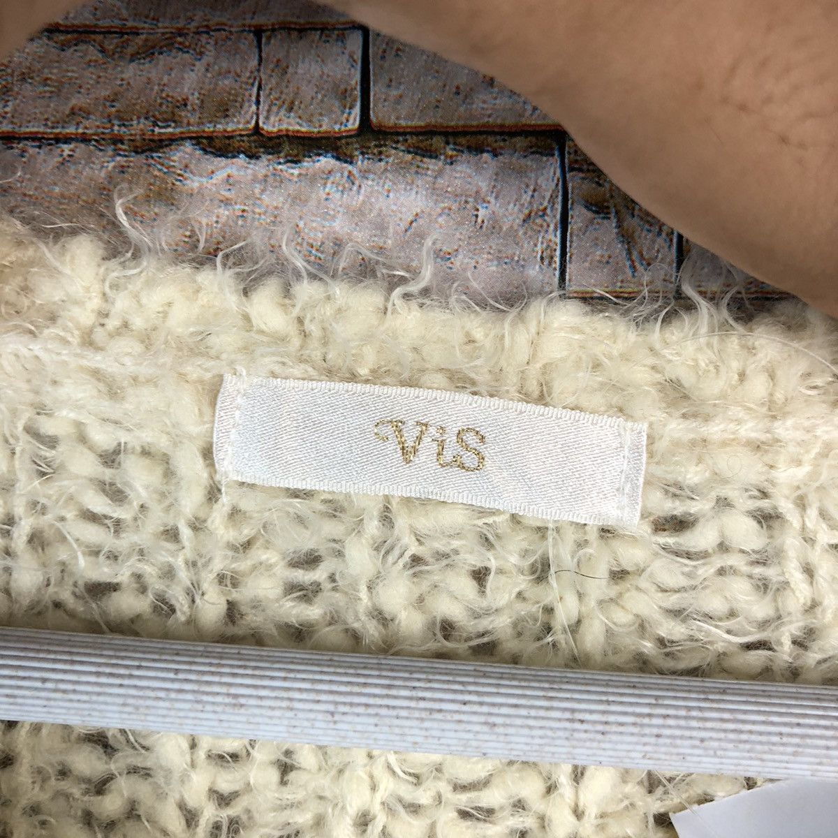 Homespun Knitwear × Japanese Brand × Vintage Vis Brown vintage japan Knitwear #A1234 Size S / US 4 / IT 40 - 9 Thumbnail