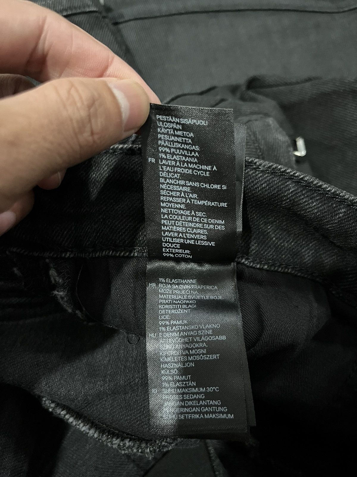 Balmain BALMAIN H&M WAXED FW2015 Size US 31 - 6 Thumbnail