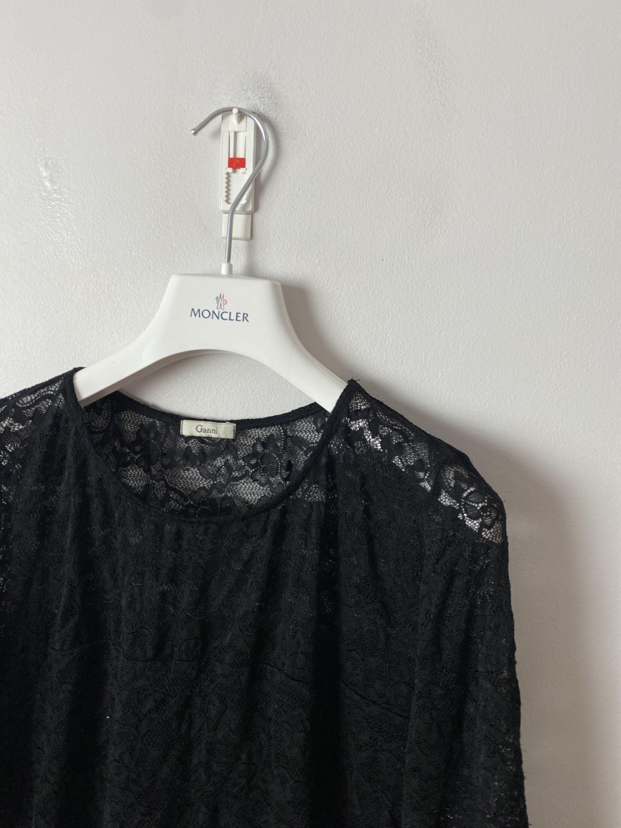 Ganni Ganni lace dress long sleeve Size XS / US 0-2 / IT 36-38 - 2 Thumbnail