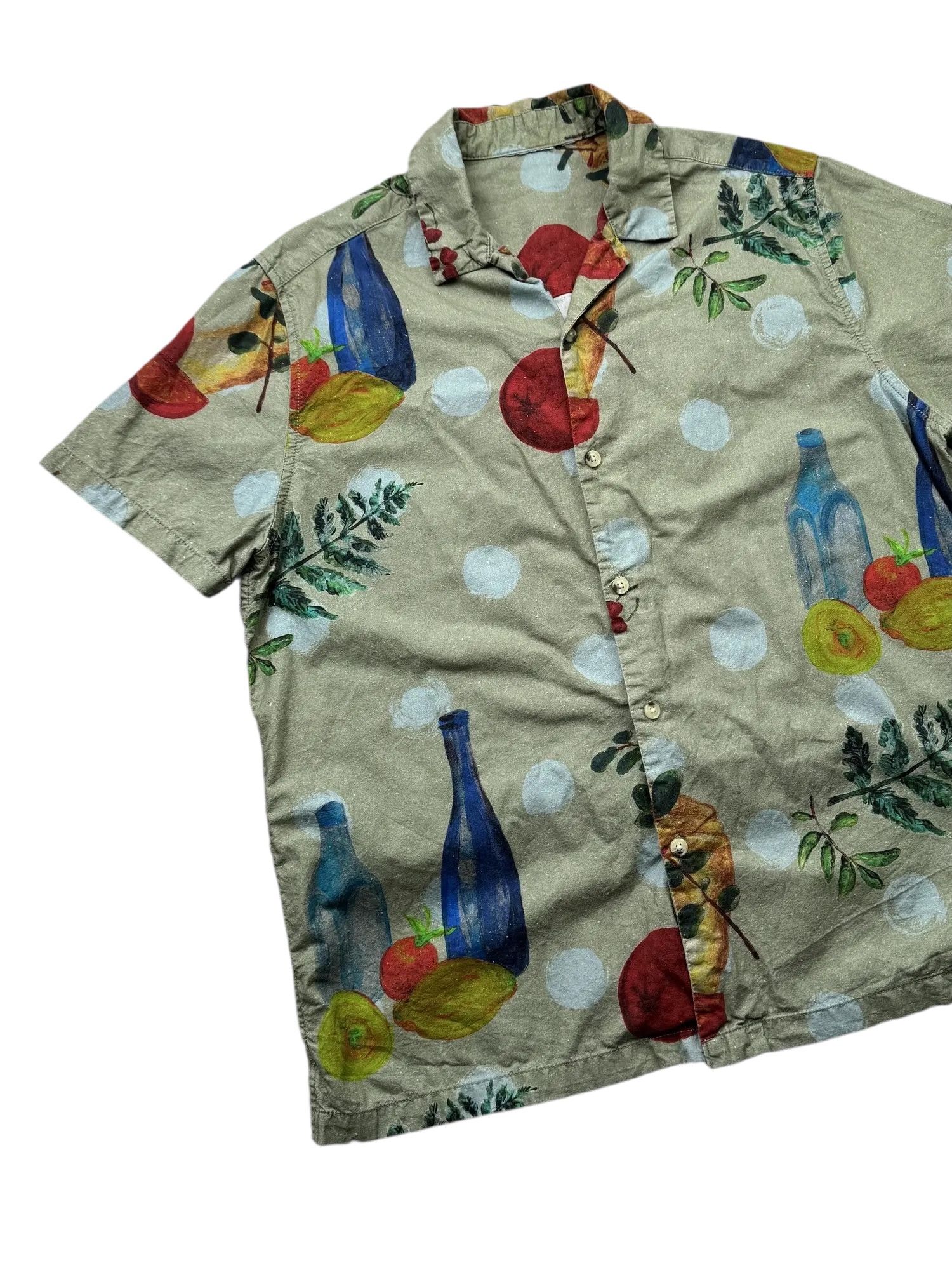 Japanese Brand Y2K Art Shirt(V405) Size US M / EU 48-50 / 2 - 2 Thumbnail
