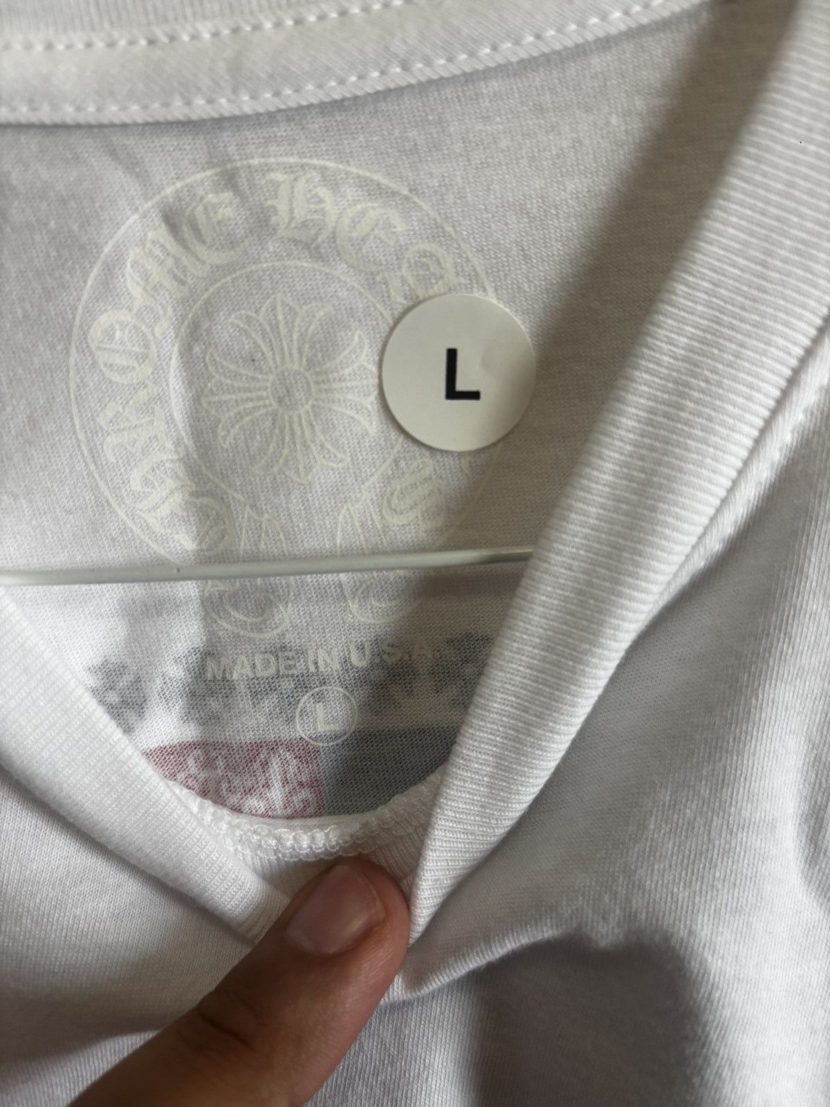 Chrome Hearts Chrome Hearts USA Flag Tee Size US L / EU 52-54 / 3 - 4 Thumbnail