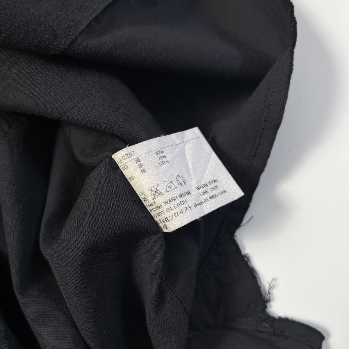 Takahiromiyashita The Soloist. TAKAHIROMIYASHITA cut off sleeve button shirt Size US XS / EU 42 / 0 - 9 Thumbnail