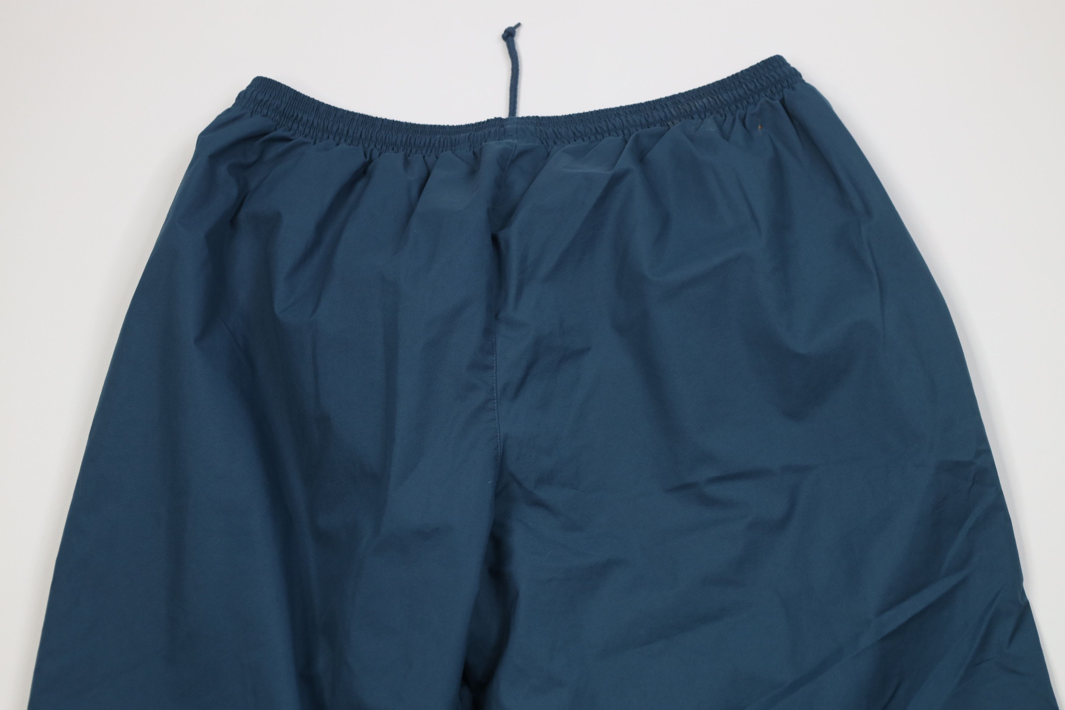Adidas Vintage Y2K 2000 Adidas Striped Lined Windbreaker Pants Blue Size US 38 / EU 54 - 11 Thumbnail