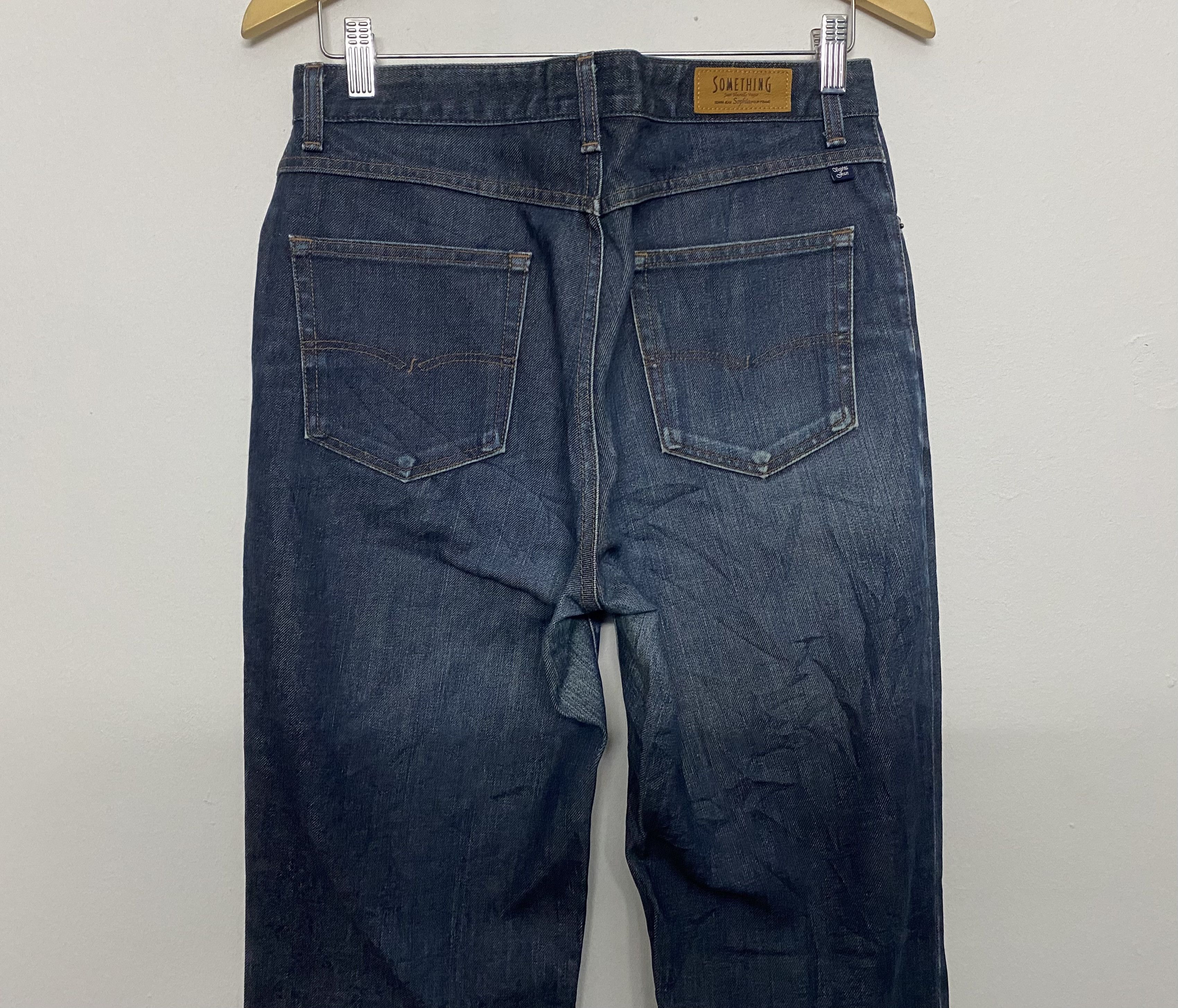 Edwin Vtg Edwin 'Something' Sophia Pour Femme High Waisted Jeans Size 32" / US 10 / IT 46 - 5 Thumbnail