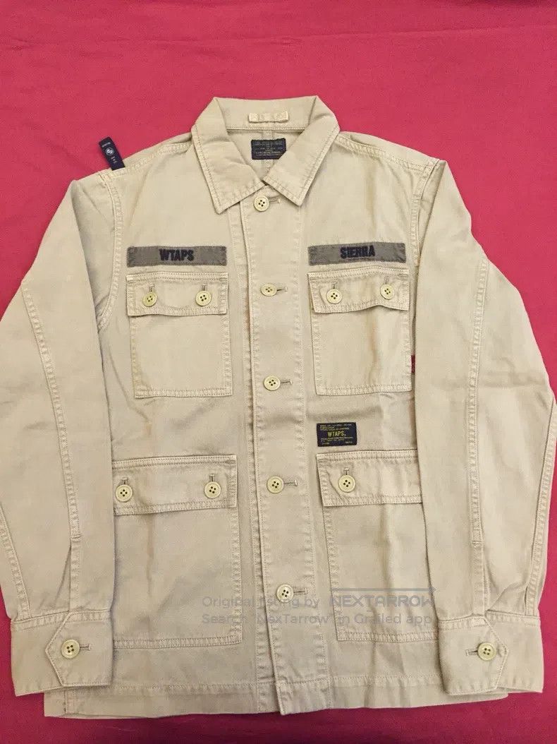 Wtaps Wtaps Military-style four-pocket jacket Size US S / EU 44-46 / 1 - 1 Thumbnail