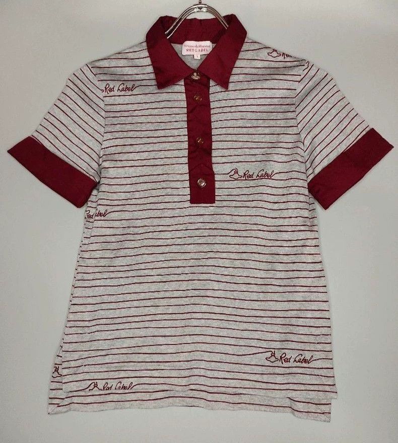 Vivienne Westwood size1 Red label graffiti polo shirt
