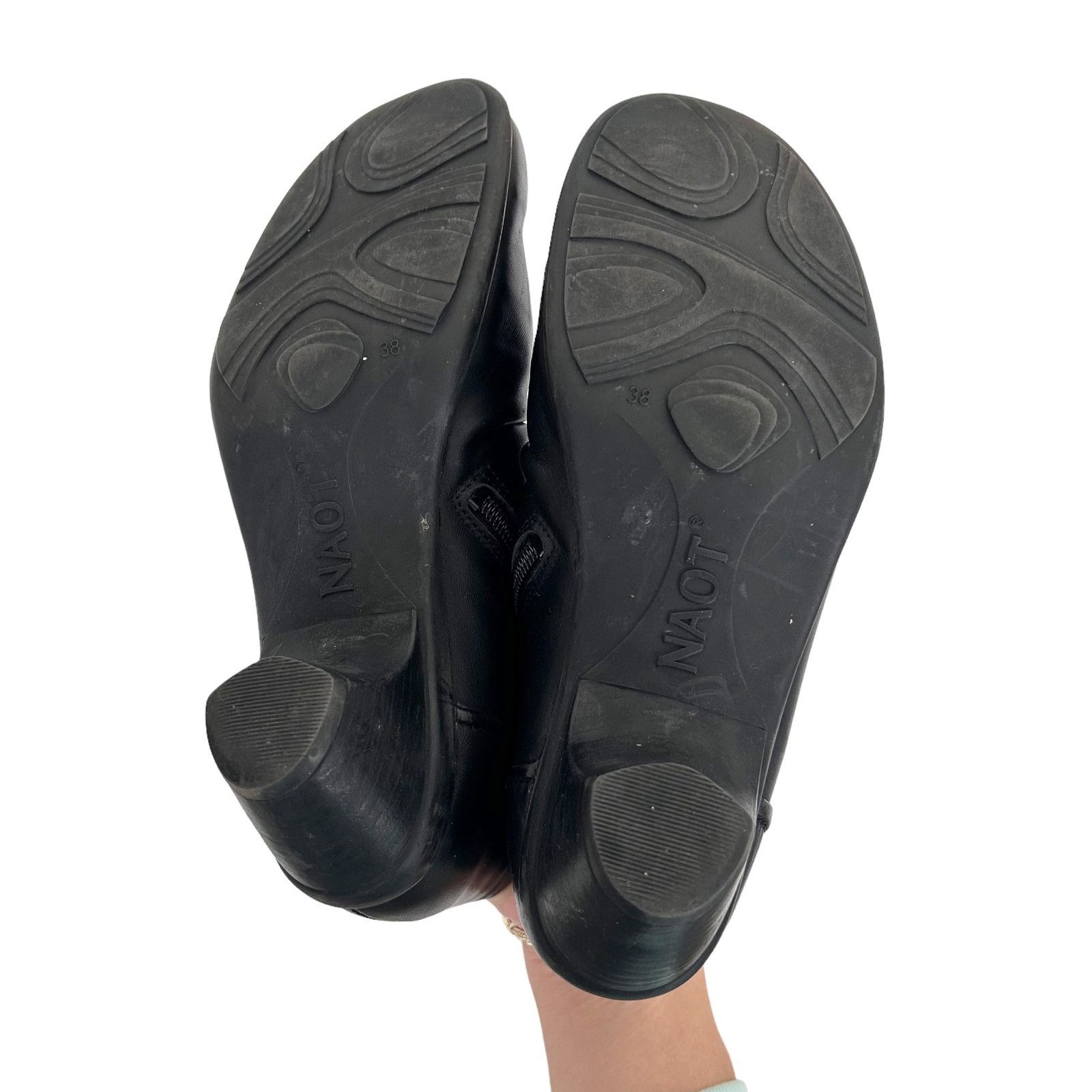 Other NAOT Black Leather Advance Slouch Booties Sz 7 Size US 7 / IT 37 - 6 Thumbnail