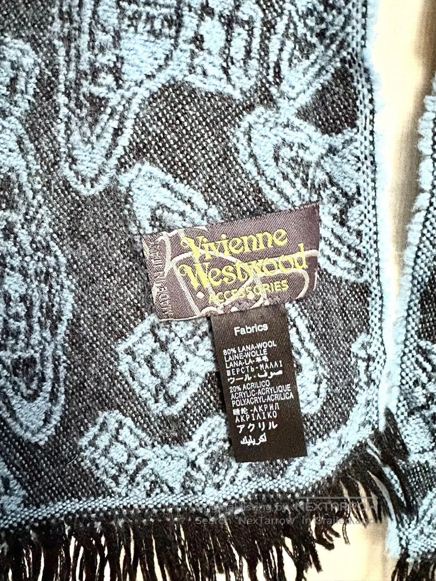Vivienne Westwood Vivienne Westwood Vintage Saturn Logo Scarf. Size ONE SIZE - 6 Thumbnail