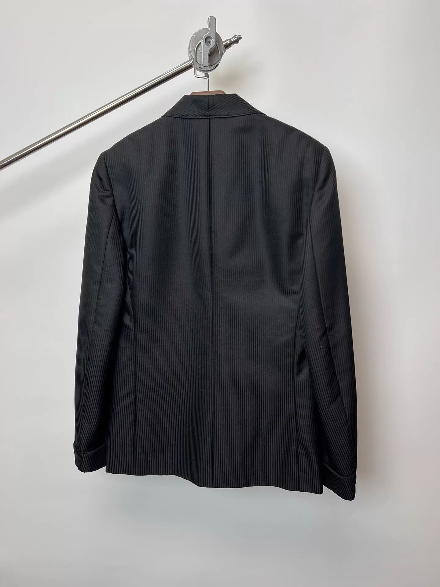 Dior Dior Homme Runway Striped Wool Blend Tailored Blazer 48 Size 48R - 5 Thumbnail