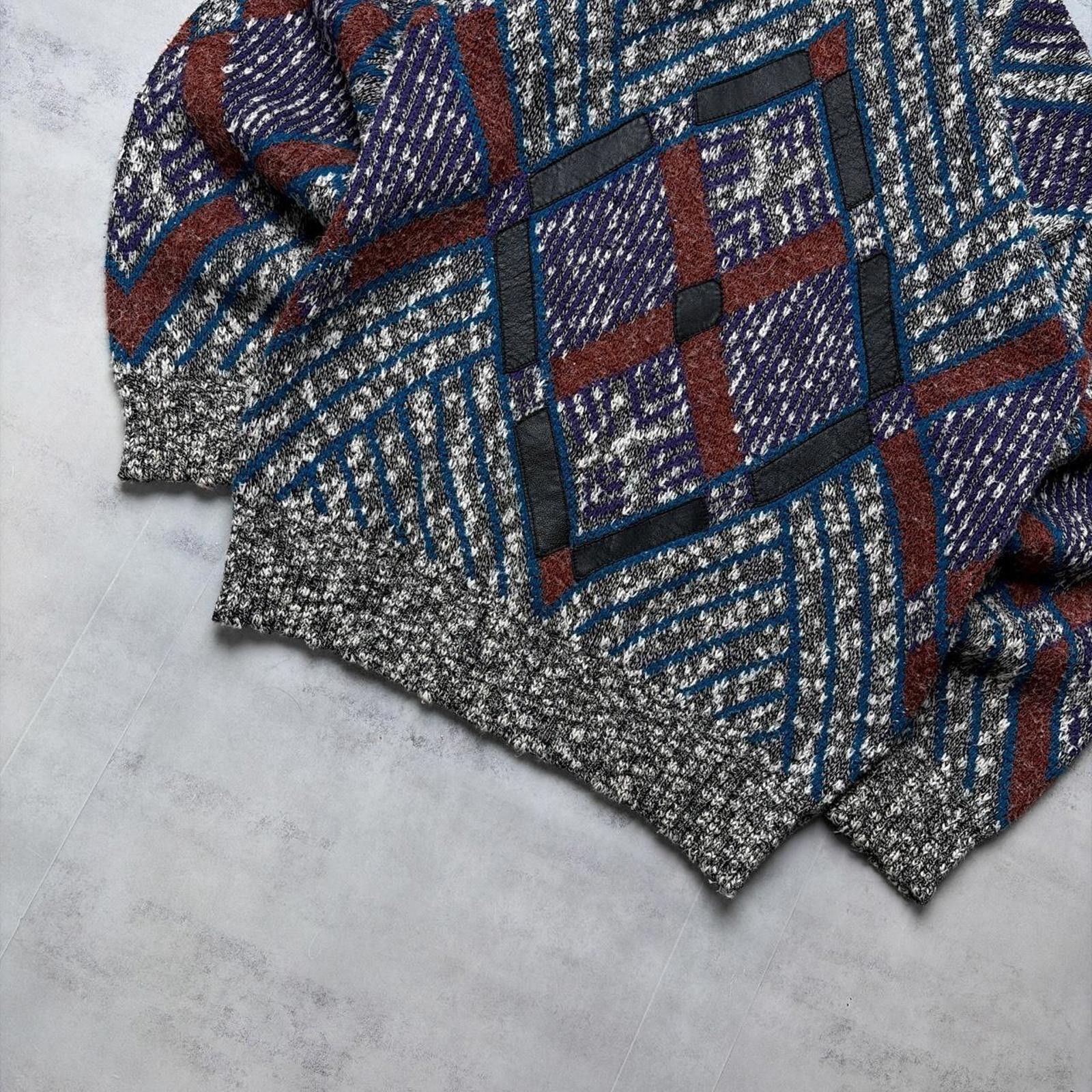 Coogi Vintage 90’s JT Beckett Geometric Knit Coogi Style Sweater Size US M / EU 48-50 / 2 - 4 Thumbnail