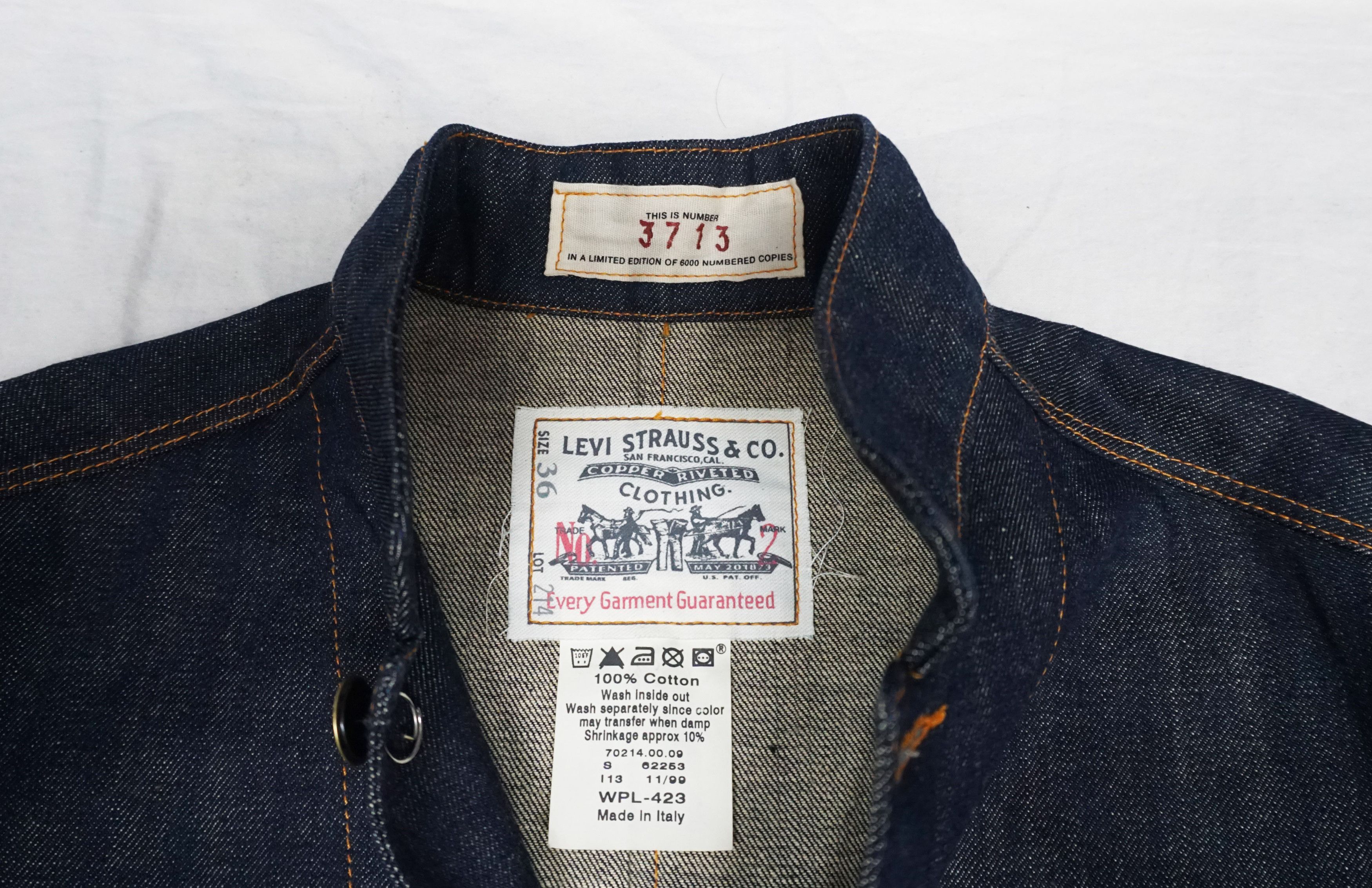 Levi's × Visionaire Publications Levi's x Visionaire 31 Blue Denim Jackets Size US XL / EU 56 / 4 - 4 Thumbnail