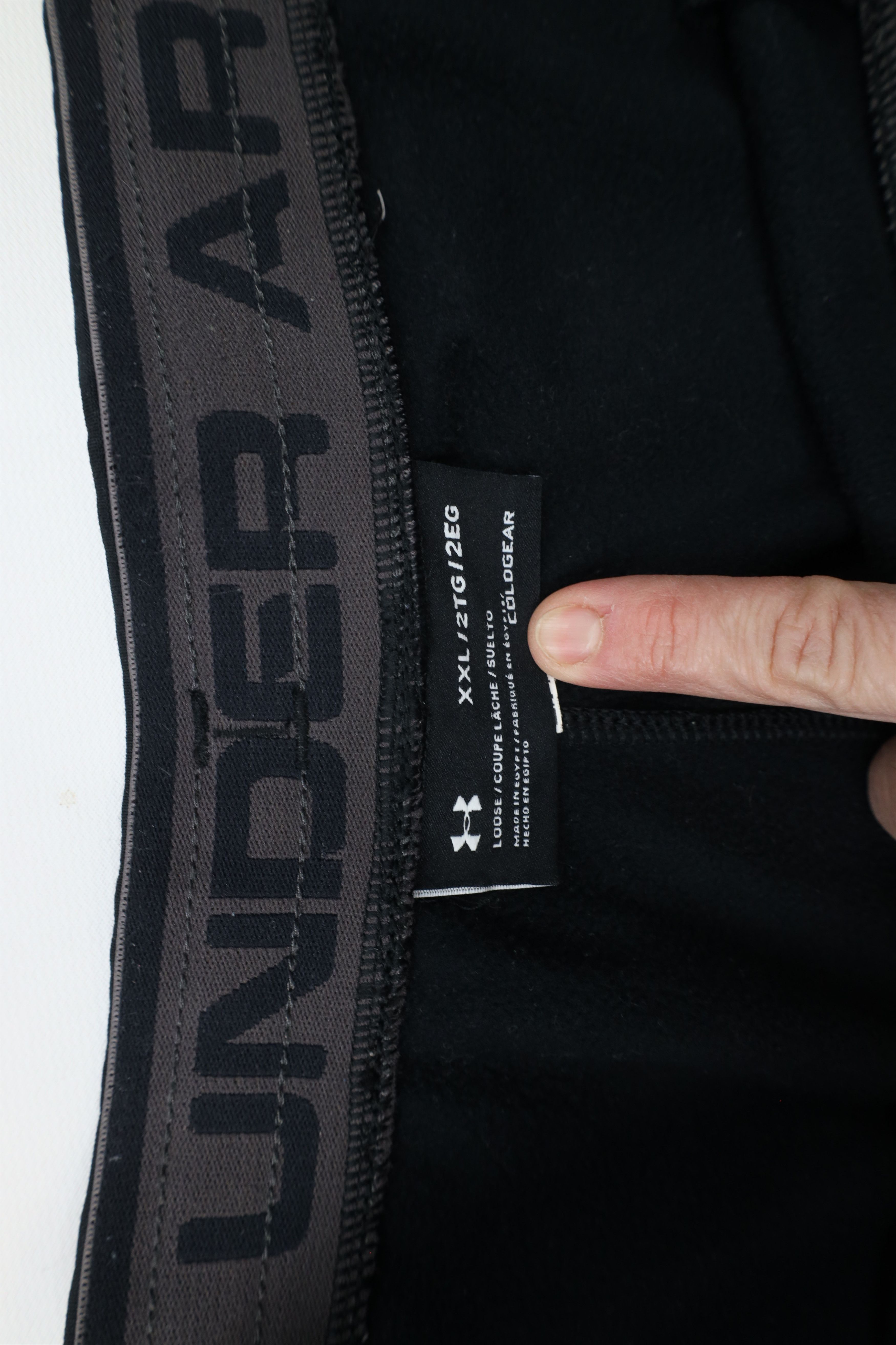 Under Armour × Vintage Under Armour Loose Fit Wide Leg Sweatpants Pants Black Size US 40 / EU 56 - 6 Thumbnail