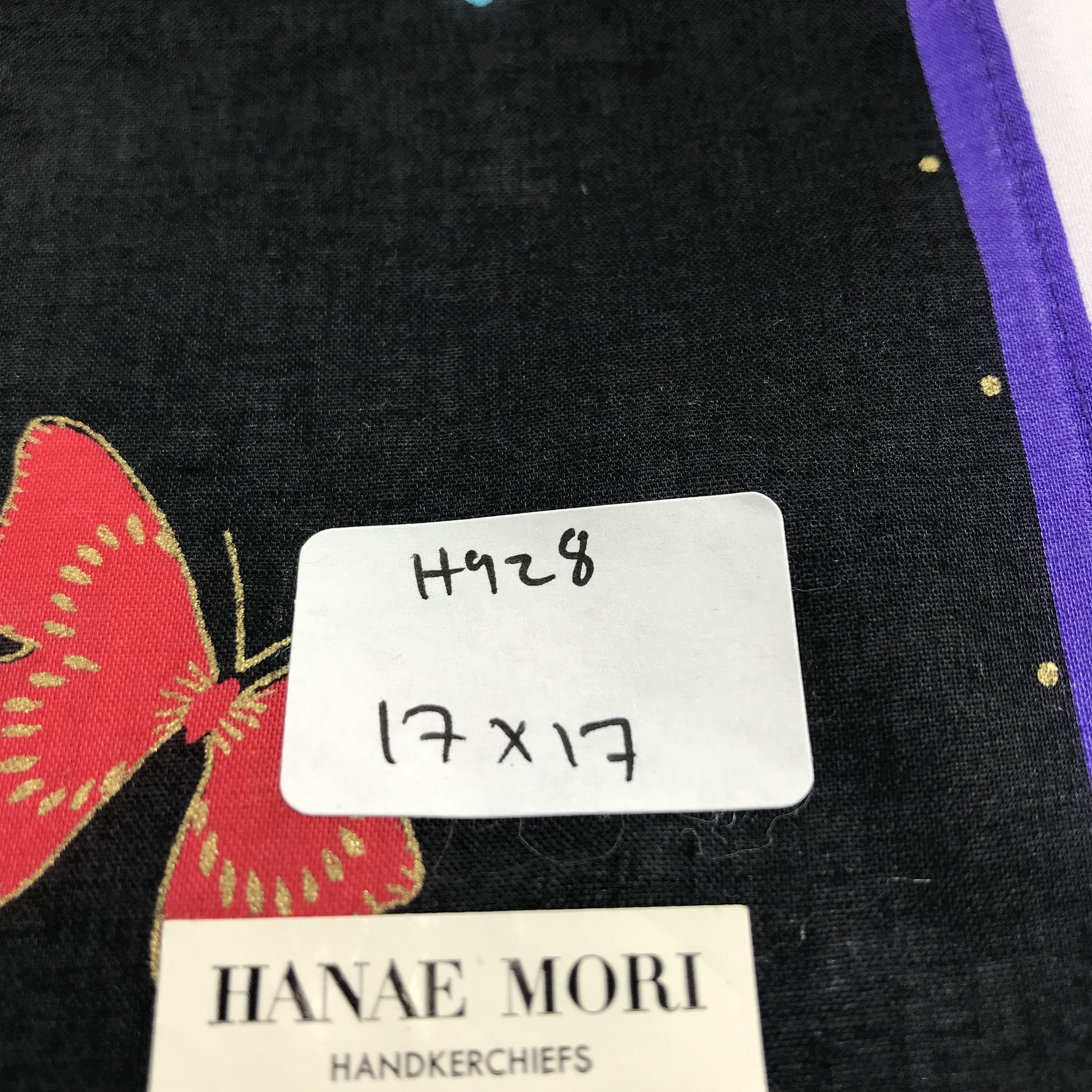 Hanae Mori Hanae Mori Handkerchief Neckerchief Bandana H928 Size ONE SIZE - 5 Thumbnail