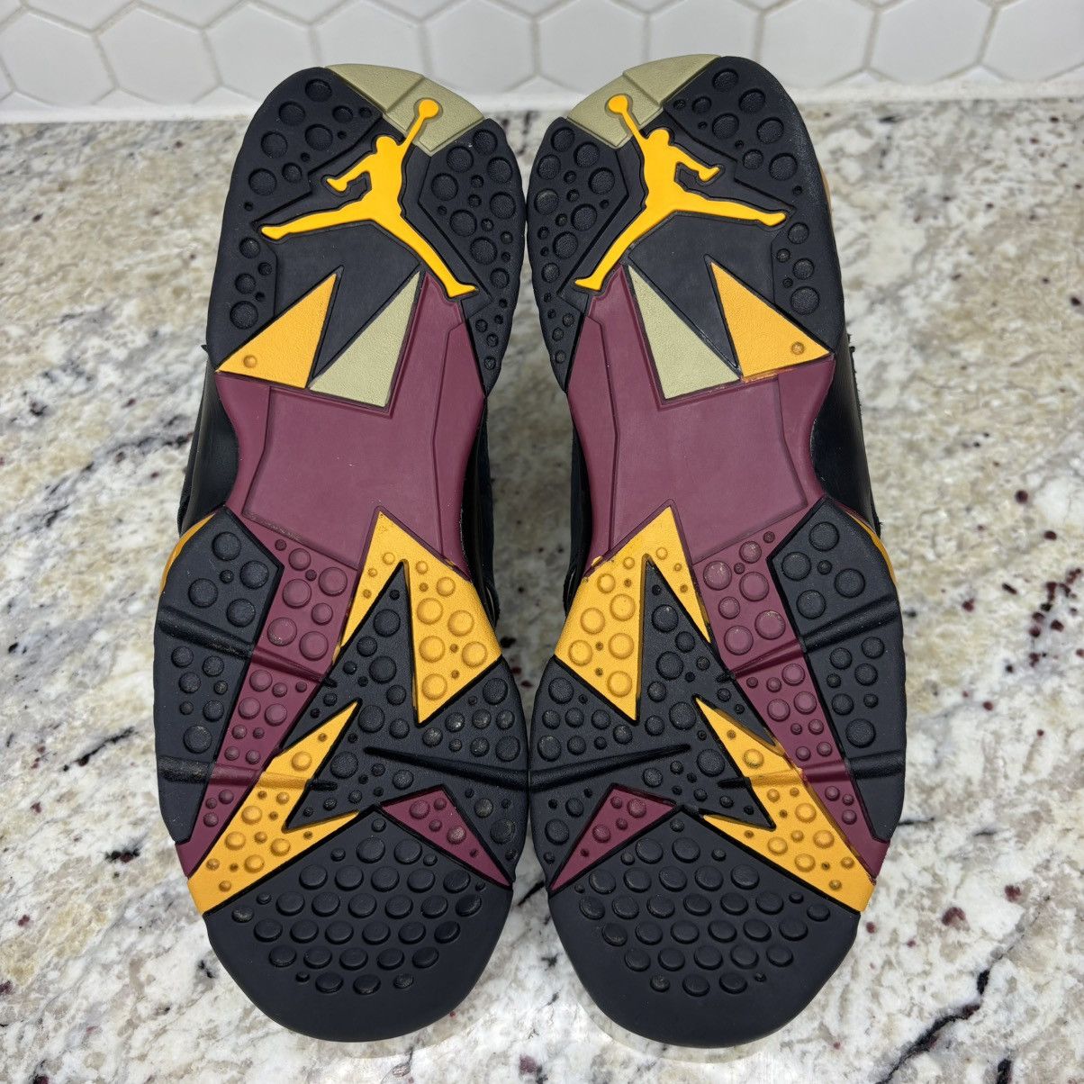 Jordan Brand Size 8.5 -Jordan 7 Black Olive Lightly Worn Ship Fast! Size US 8.5 / EU 41-42 - 10 Thumbnail
