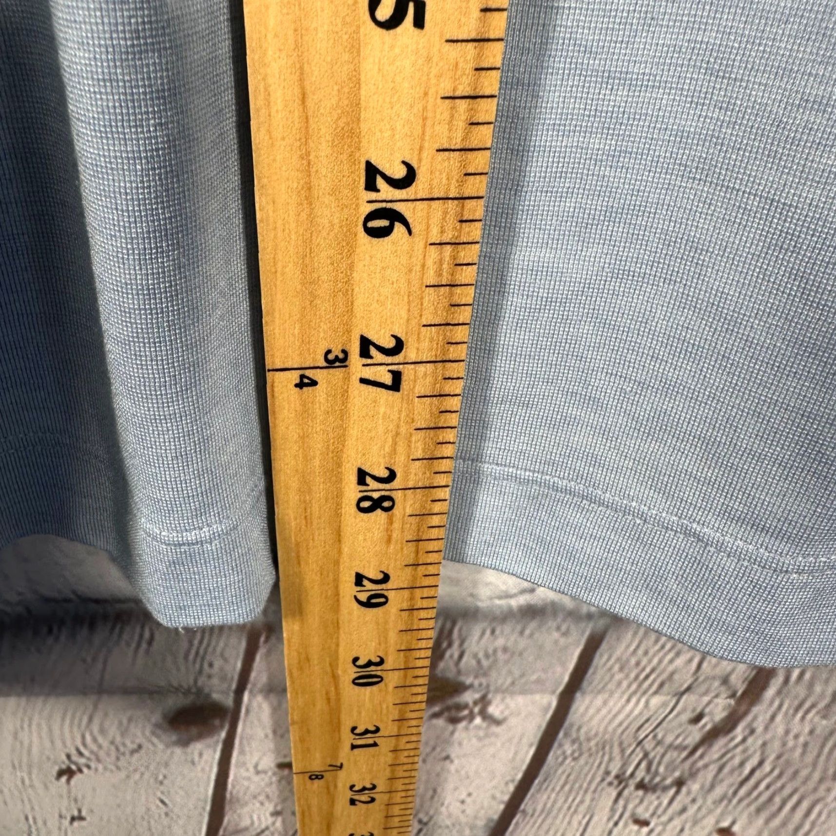 Lululemon Lululemon Polo Shirt Mens Light Blue Heathered Short Sleeve S Shirt Golf Gym Traveling Activewear Casual Boys Women? Size US S / EU 44-46 / 1 - 6 Thumbnail