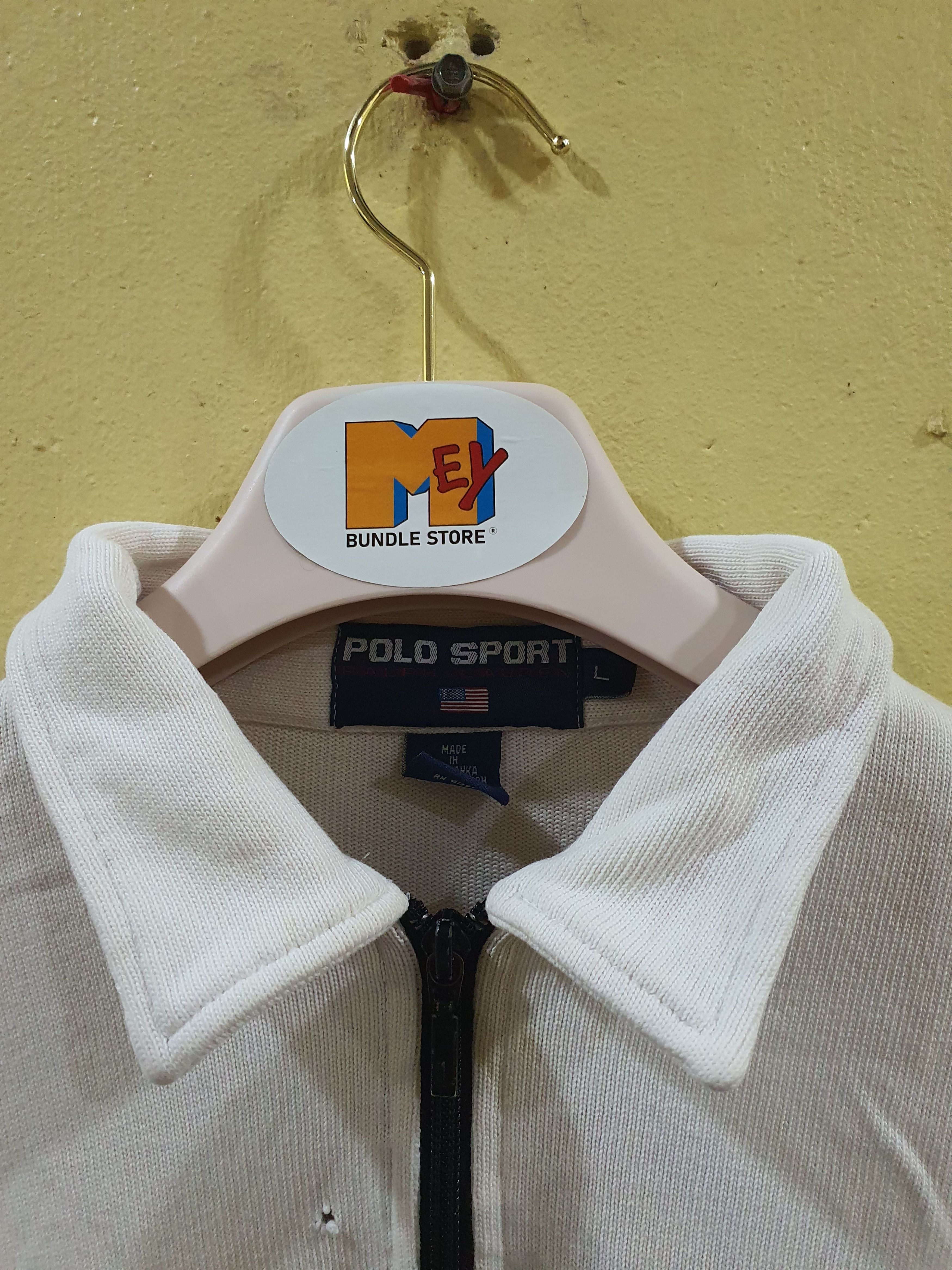 Polo Ralph Lauren vintage 90s Polo Sport Ralph Lauren long-sleeve rugby shirt Size US L / EU 52-54 / 3 - 6 Thumbnail