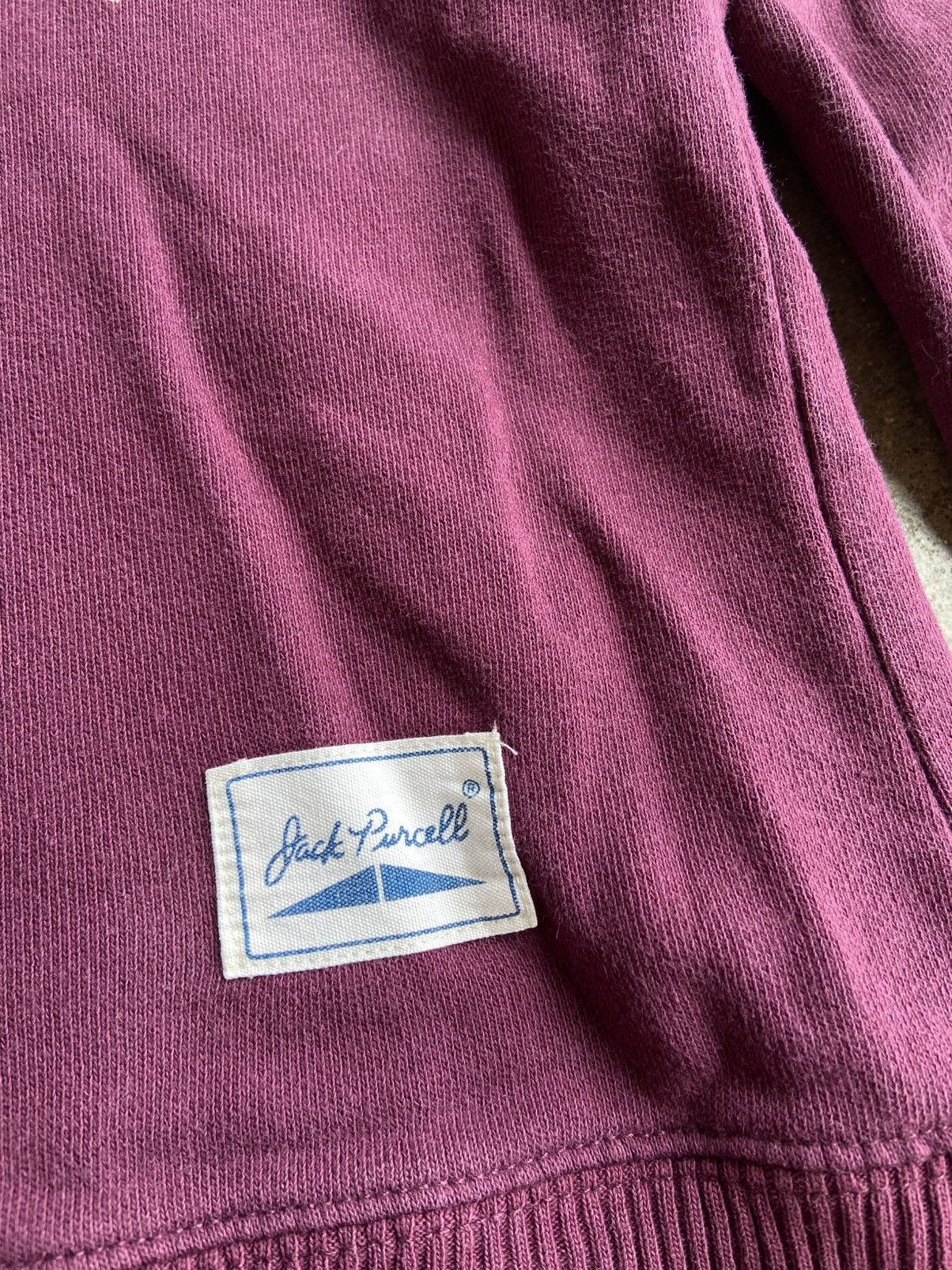 Converse 🇯🇵 JACK PURCELL BIG LOGO SWEATSHIRT Size US M / EU 48-50 / 2 - 7 Thumbnail