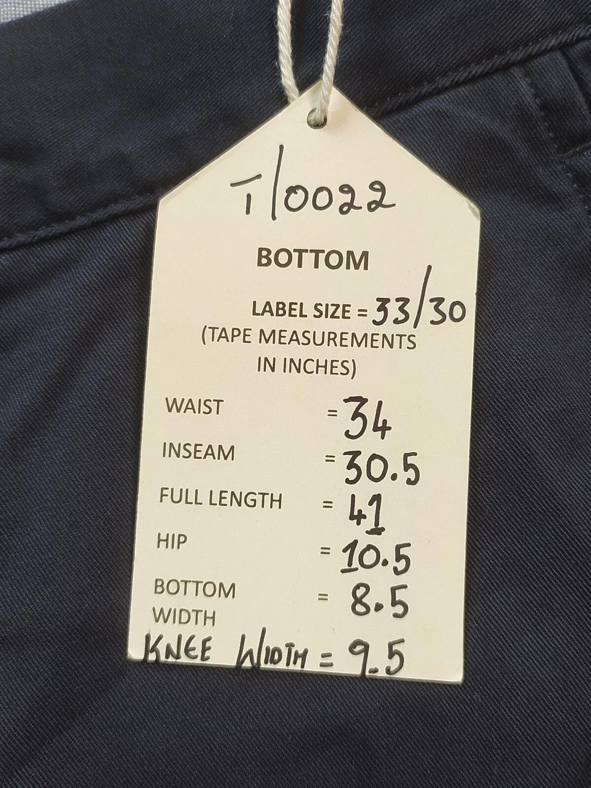 Polo Ralph Lauren Polo Ralph Lauren Stretch Classic Fit Chino Pant T 0022 Size US 33 - 6 Thumbnail
