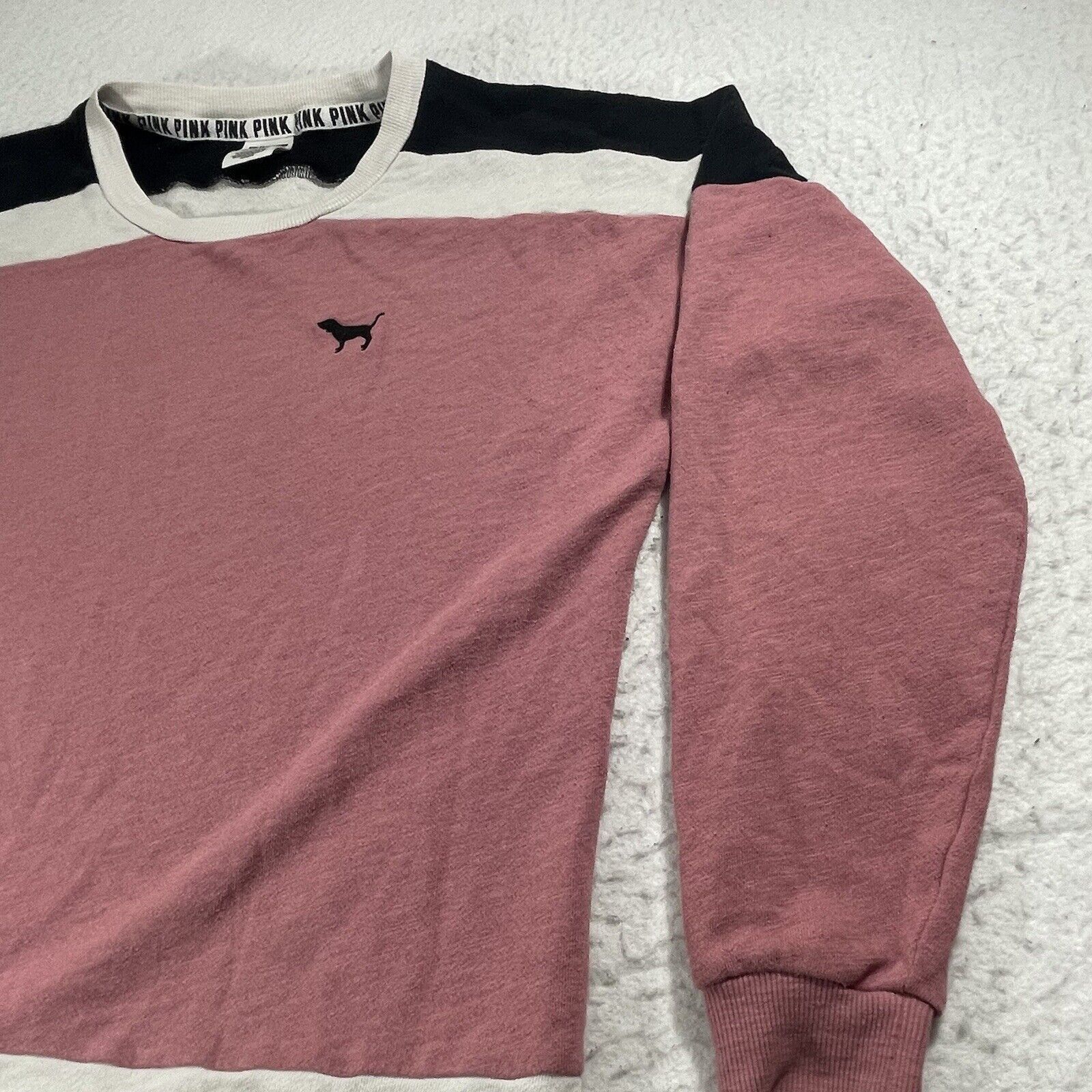 Victoria's Secret Victoria's Secret PINK Lightweight Pullover Sweatshirt Size XS / US 0-2 / IT 36-38 - 4 Thumbnail