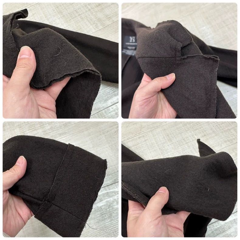 Y's Y's Ultra-unique fulling double-layer waisted wool trench Size US L / EU 52-54 / 3 - 7 Thumbnail