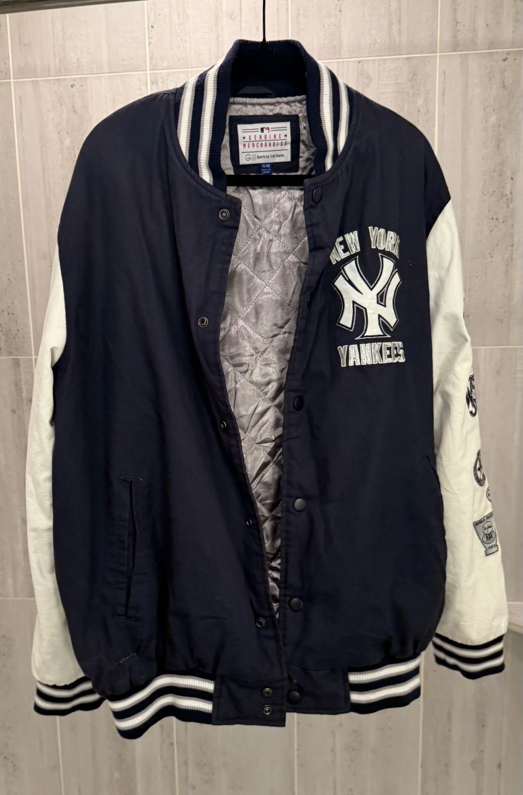 MLB Vintage New York Yankees World Series Champions Jacket MLB Size US XL / EU 56 / 4 - 3 Thumbnail