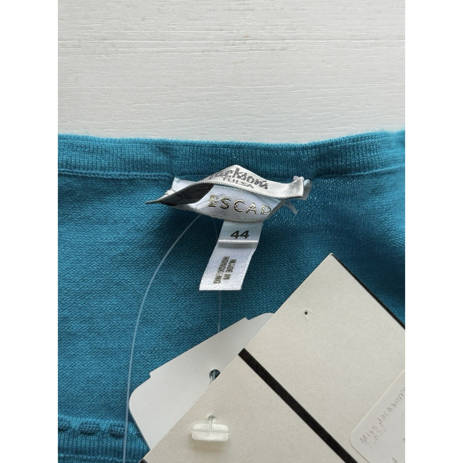 Escada Sport Escada Sport 100% Cashmere Sz XL Ombré Aqua Cardigan Set NWT Size XL / US 12-14 / IT 48-50 - 18 Thumbnail