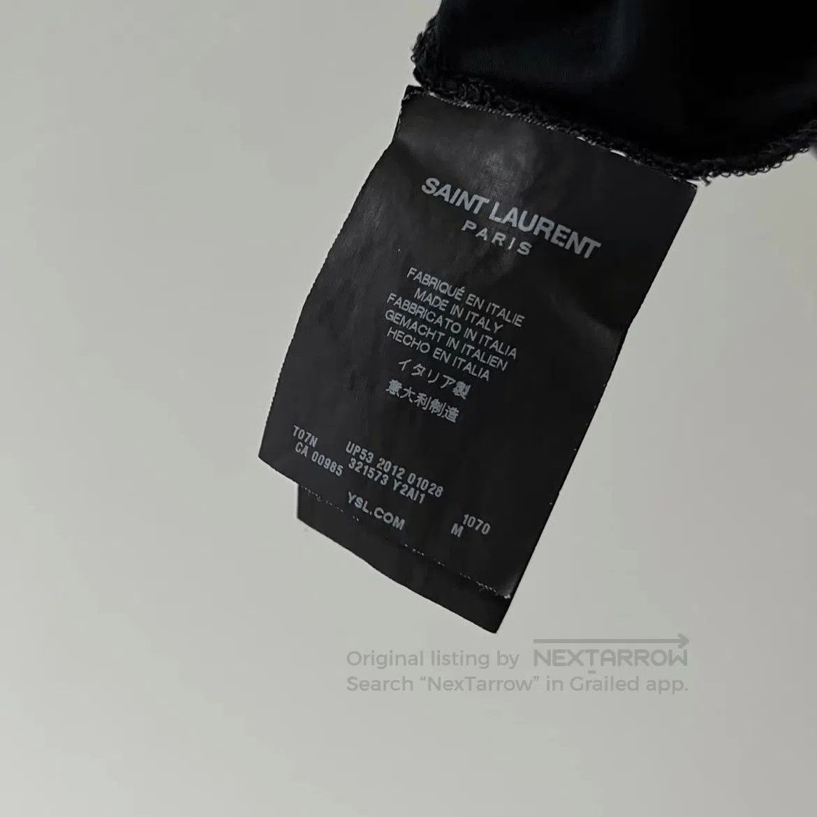 Saint Laurent Paris Saint Laurent Paris Devil Print Tank Top. Size US M / EU 48-50 / 2 - 6 Thumbnail