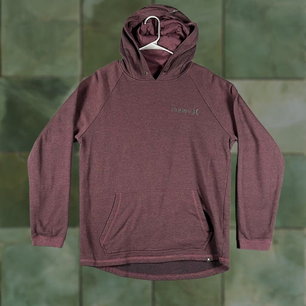 Hurley Hurley Lightweight Hoodie Mens Size M Blue Heathered Pullover Long Sleeve Crew Neck Logo All Seasons Lightweight Hooded Size US M / EU 48-50 / 2 - 1 Thumbnail