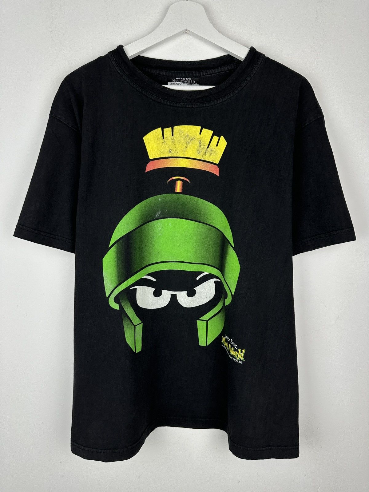 Vintage Vintage Marvin The Martian Cartoon Graphic Promo T Shirt Tee Size US L / EU 52-54 / 3 - 1 Thumbnail