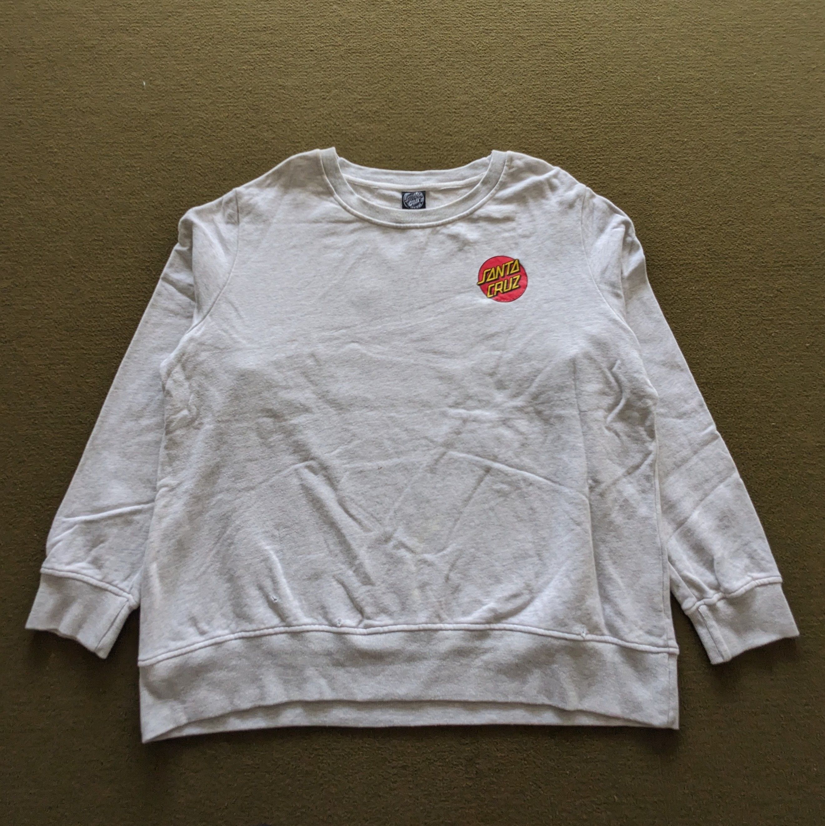 Other Vintage SANTA CRUZ Streetwear Crewneck Sweatshirt Size US XL / EU 56 / 4 - 2 Thumbnail
