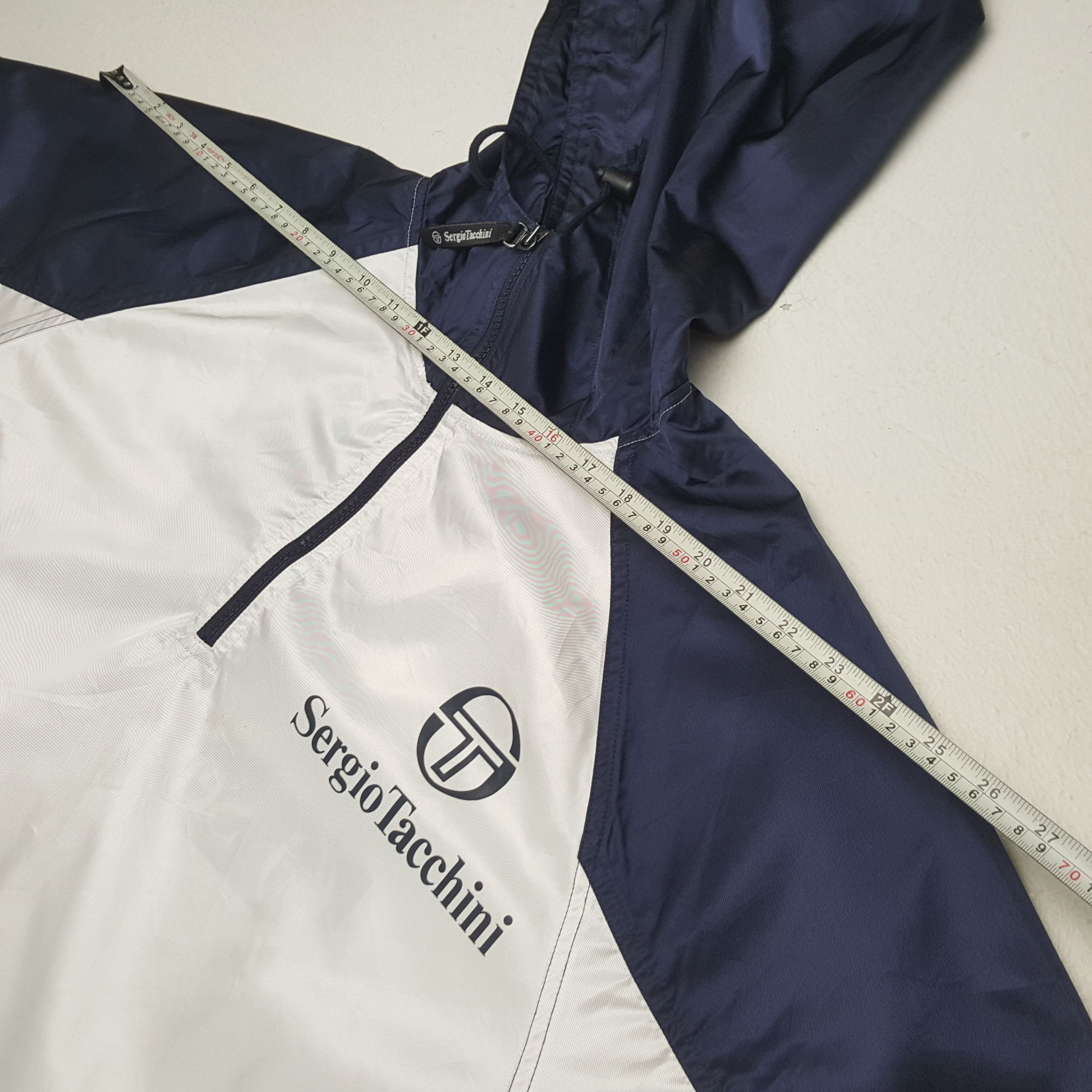 Sergio Tacchini × Vintage Vintage SERGIO TACHINI Sportswear Tennis Windbreaker Jacket Size US XL / EU 56 / 4 - 5 Thumbnail