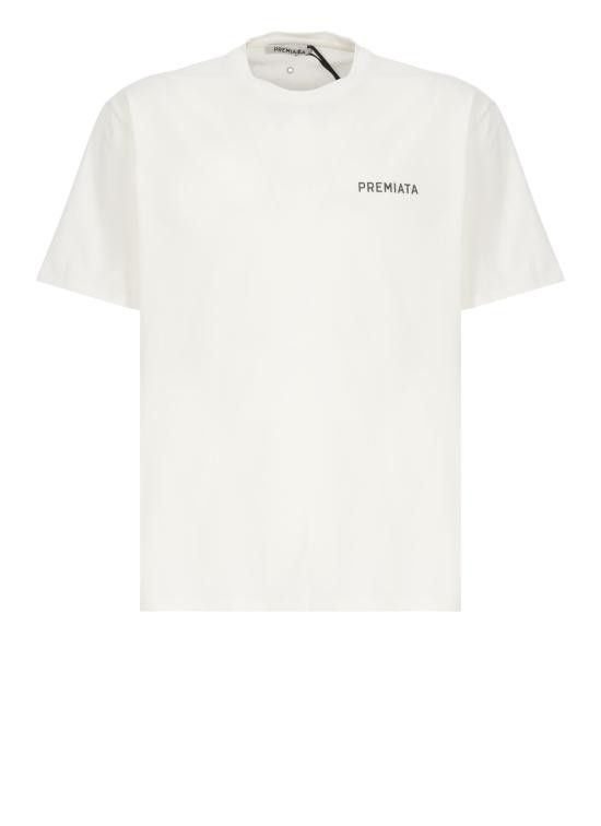 Premiata PREMIATA Men T-Shirts PA1019 WHITE White Size US M / EU 48-50 / 2 - 1 Thumbnail