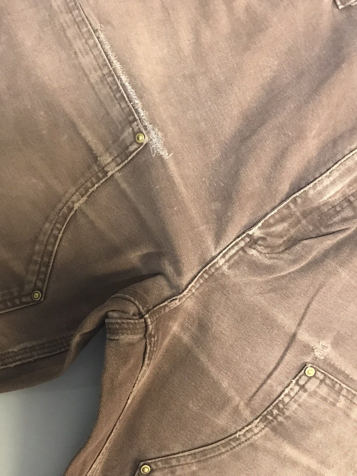 Carhartt Vintage Carhartt B136 DKB double knee workwear Size US 40 / EU 56 - 6 Thumbnail
