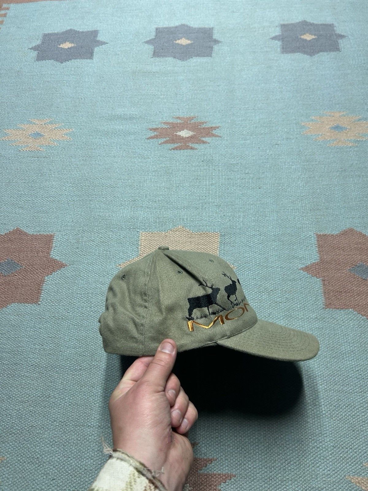 Vintage Vintage hat Montana wraparound deer buck animal nature snap Size ONE SIZE - 9 Thumbnail