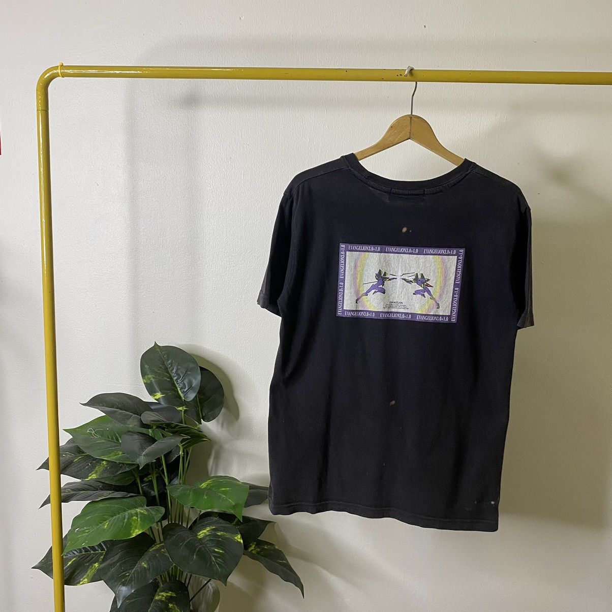 Anime × Vintage Vintage Y2K Neon Genesis Evangelion 3.0 + 1.0 Faded Tee Size US L / EU 52-54 / 3 - 1 Thumbnail