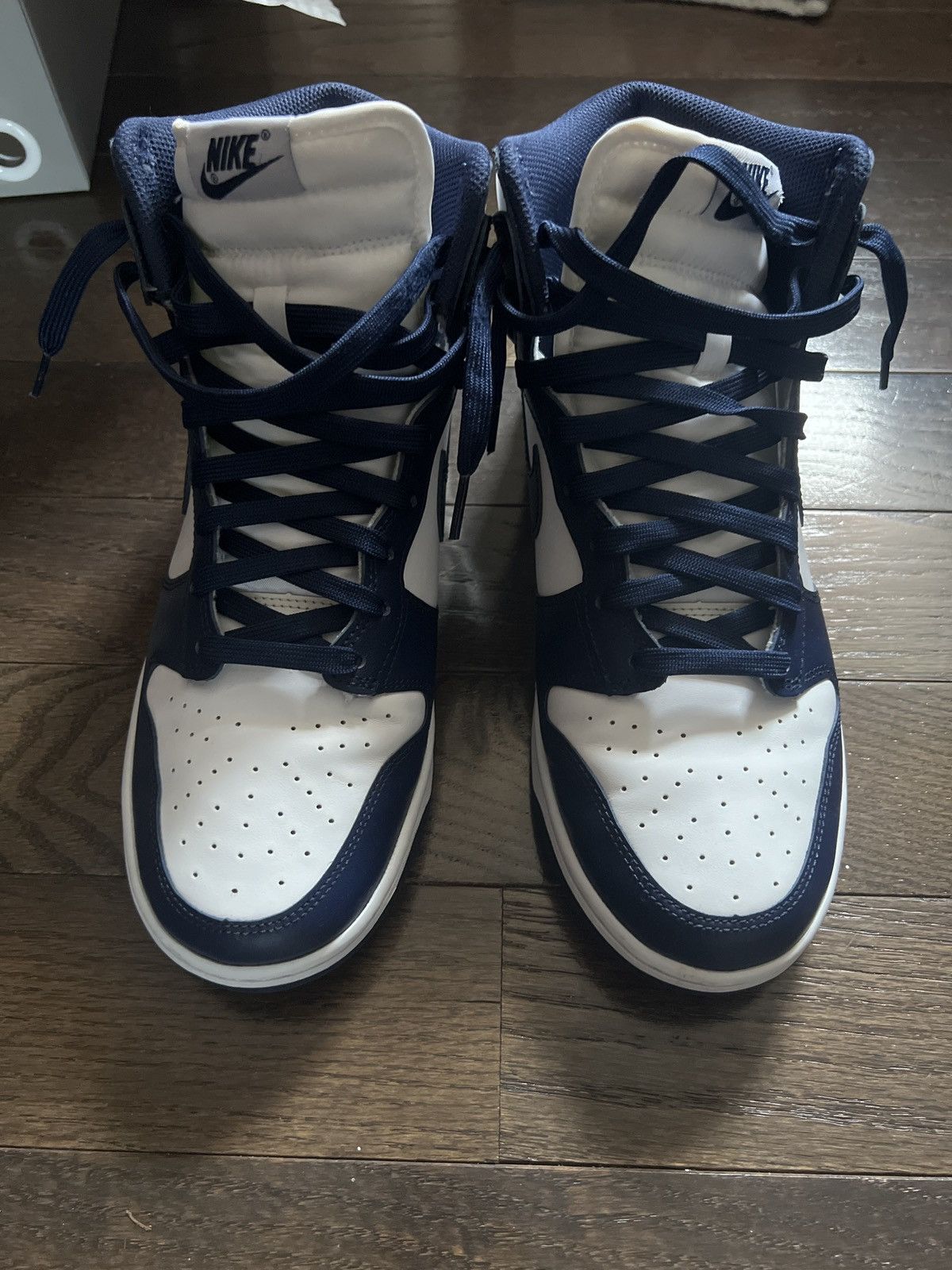 Nike Nike Dunk Hi Retro ‘Championship Navy’ Size US 10.5 / EU 43-44 - 5 Thumbnail