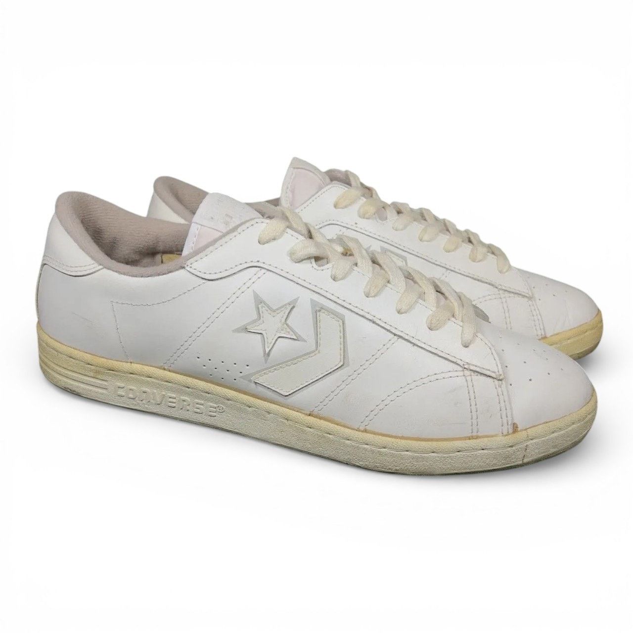 Converse Vintage 80s Converse Star Tech Low Top Basketball Sneakers Size US 12 / EU 45 - 1 Thumbnail