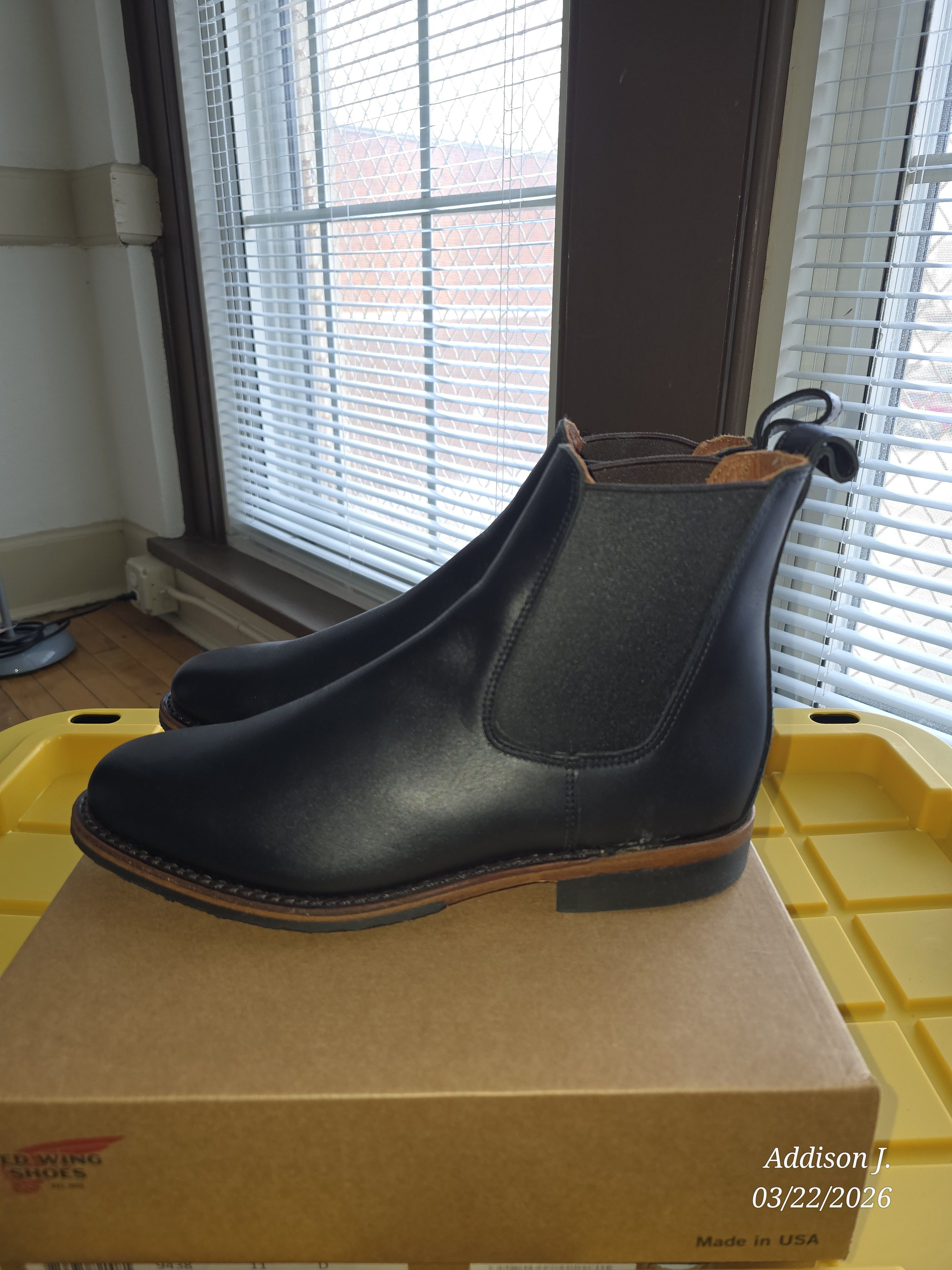 Red Wing 9438 Williston Chelsea Size US 11 / EU 44 - 5 Thumbnail