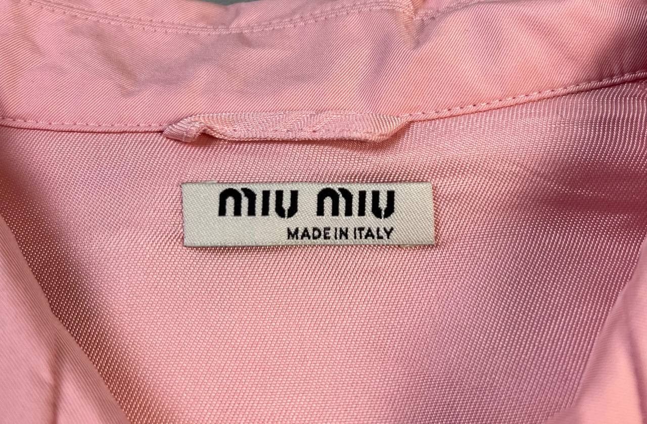 Miu Miu Miumiu Peacoat Jacket Size XS / US 0-2 / IT 36-38 - 6 Thumbnail