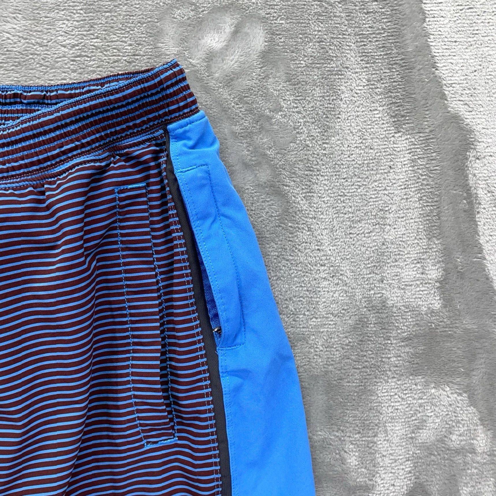 Lululemon Lululemon Shorts Athletic Men S Pace Breaker Run Gym Performance Lined Training 8" Inseam 8" Multicolor Polyester Blend Pocket Size US 26 / EU 42 - 5 Thumbnail