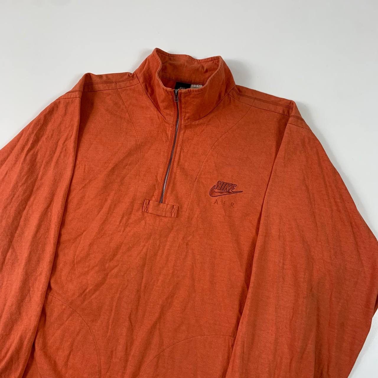 Nike × Vintage vintage 90s nike swoosh boxy sweatshirt streetwear y2k Size US XL / EU 56 / 4 - 2 Thumbnail